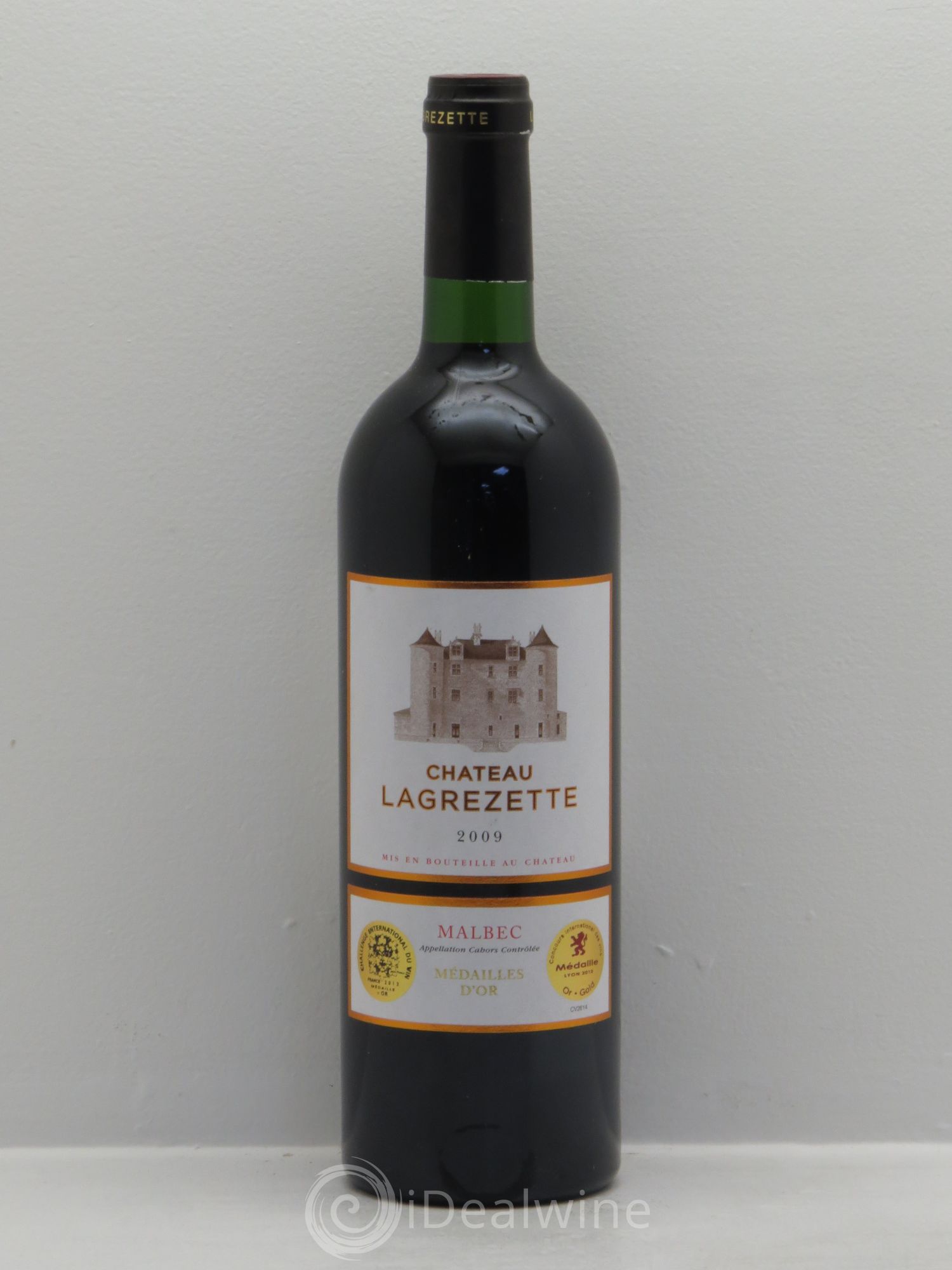 Cahors Château Lagrezette Alain Dominique Perrin 2009 - Lot de 6 bouteilles - 0