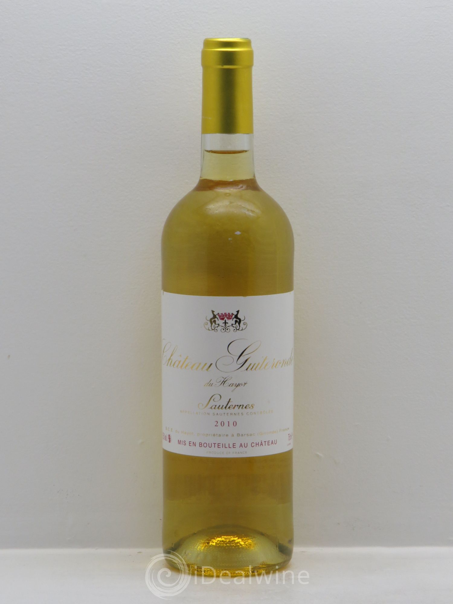 Sauternes Château Guiteronde (sans prix de réserve) 2010 - Lotto di 6 bottiglie - 0