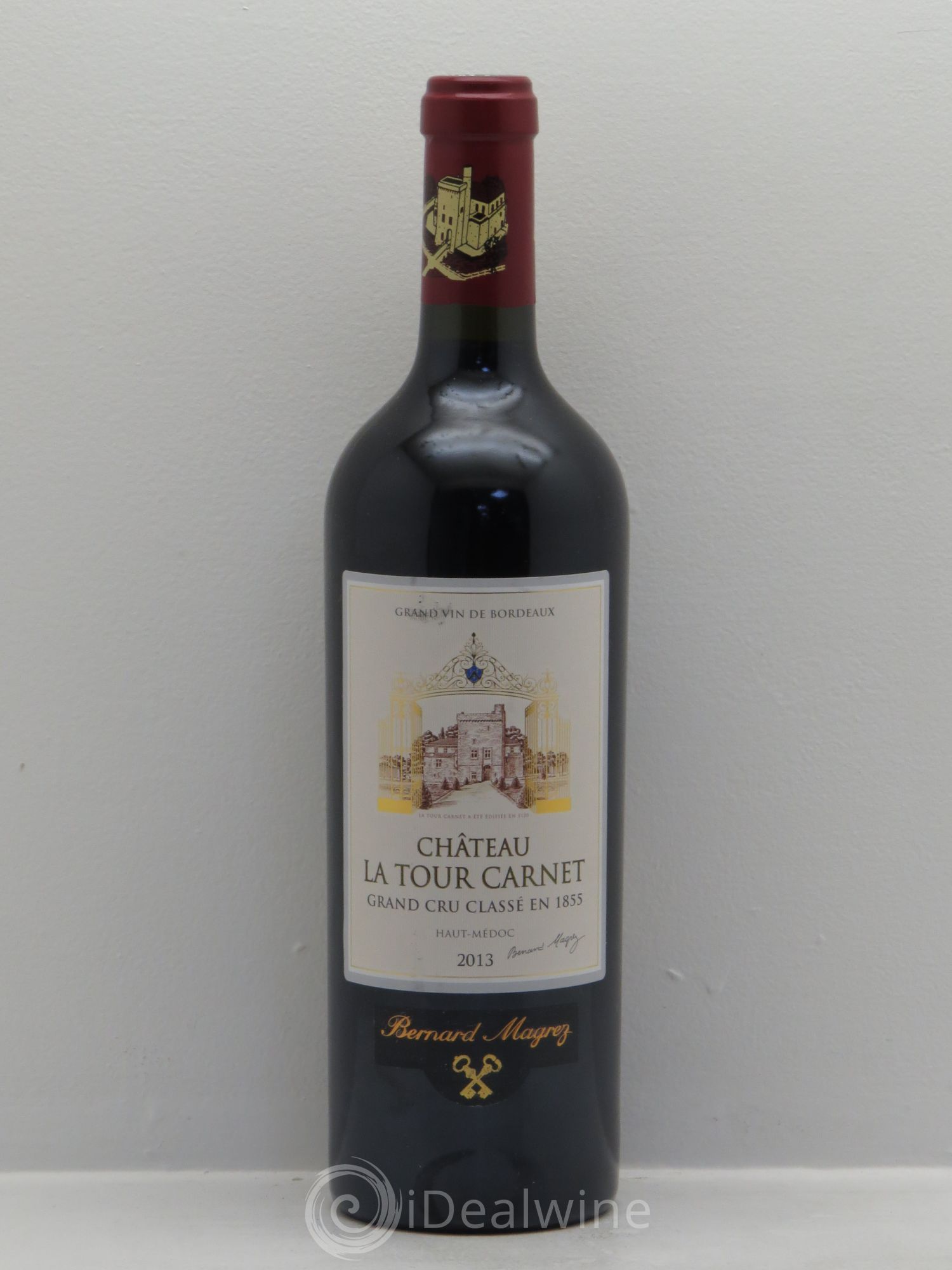 Château la Tour Carnet 4ème Grand Cru Classé (sans prix de réserve) 2013 - Lot de 6 bouteilles - 0