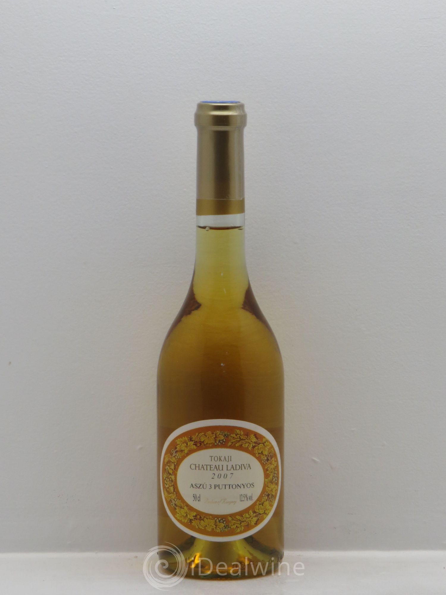 Tokaji Tokaji - Aszu 3 Puttonyos - Château Ladiva (sans prix de réserve) 2007 - Posten von 1 Demi-Flasche - 0