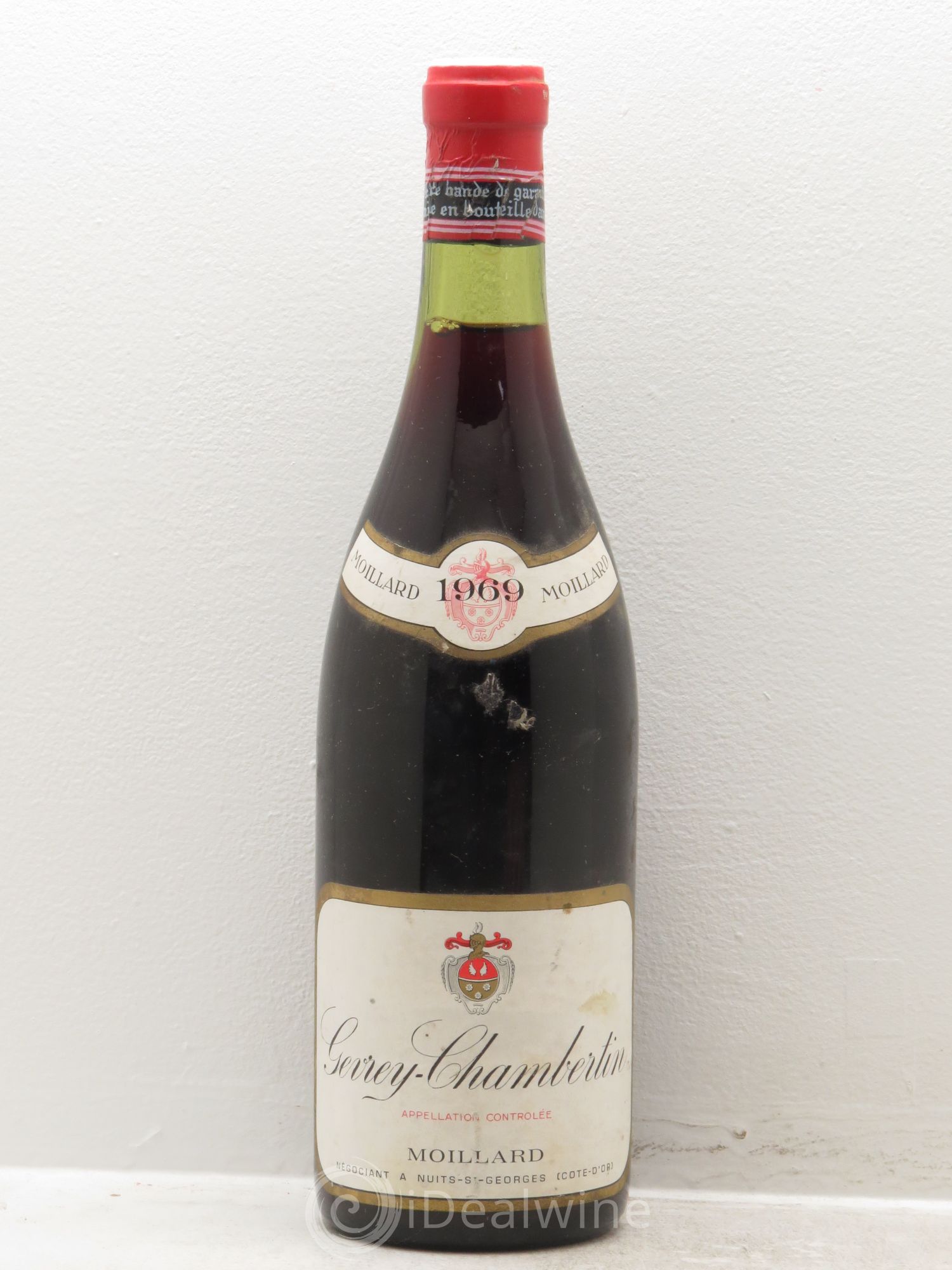 Gevrey-Chambertin Moillard 1969 - Lot de 1 bouteille - 0