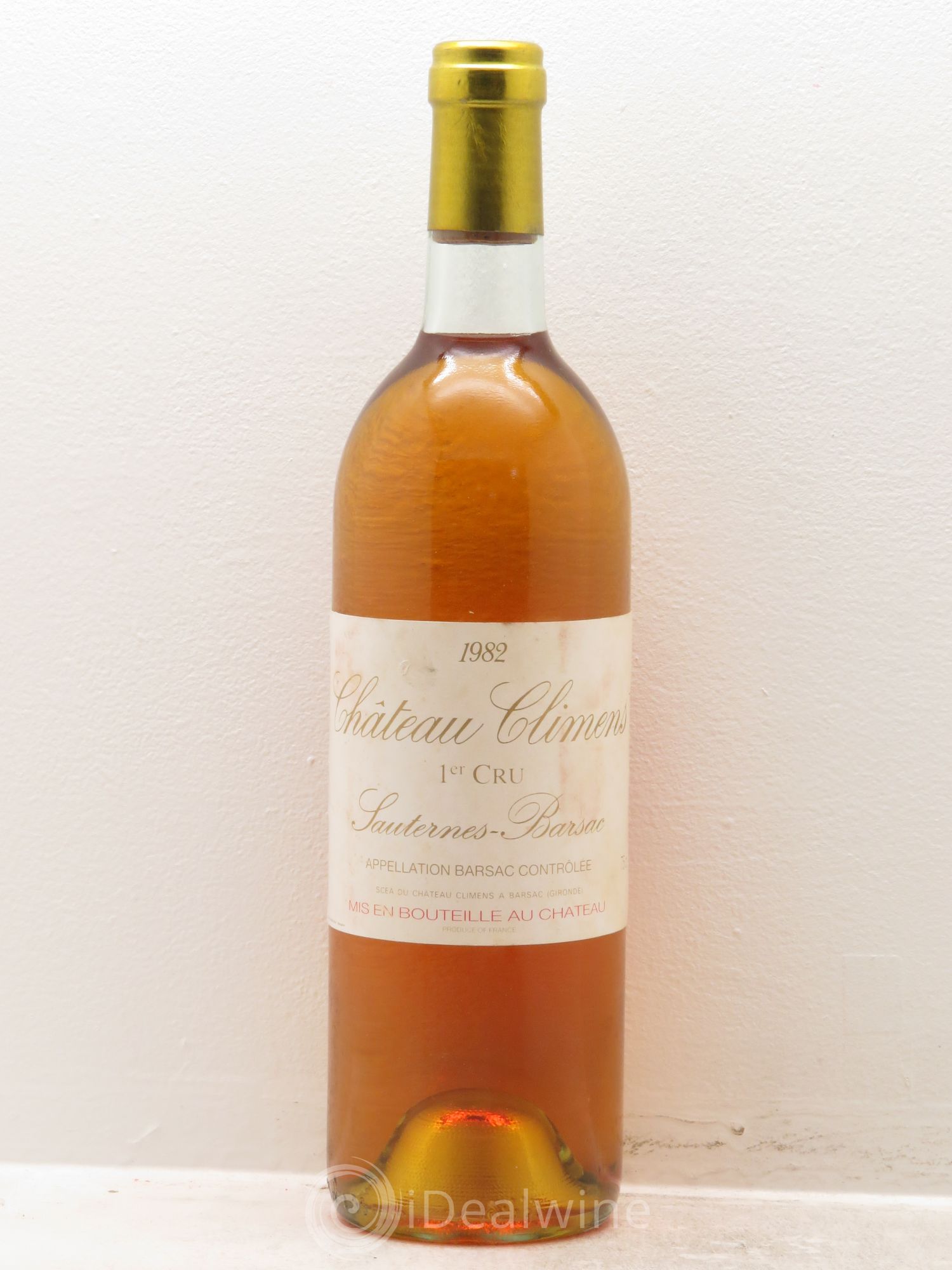 Château Climens 1er Grand Cru Classé 1982 - Lotto di 1 bottiglia - 0