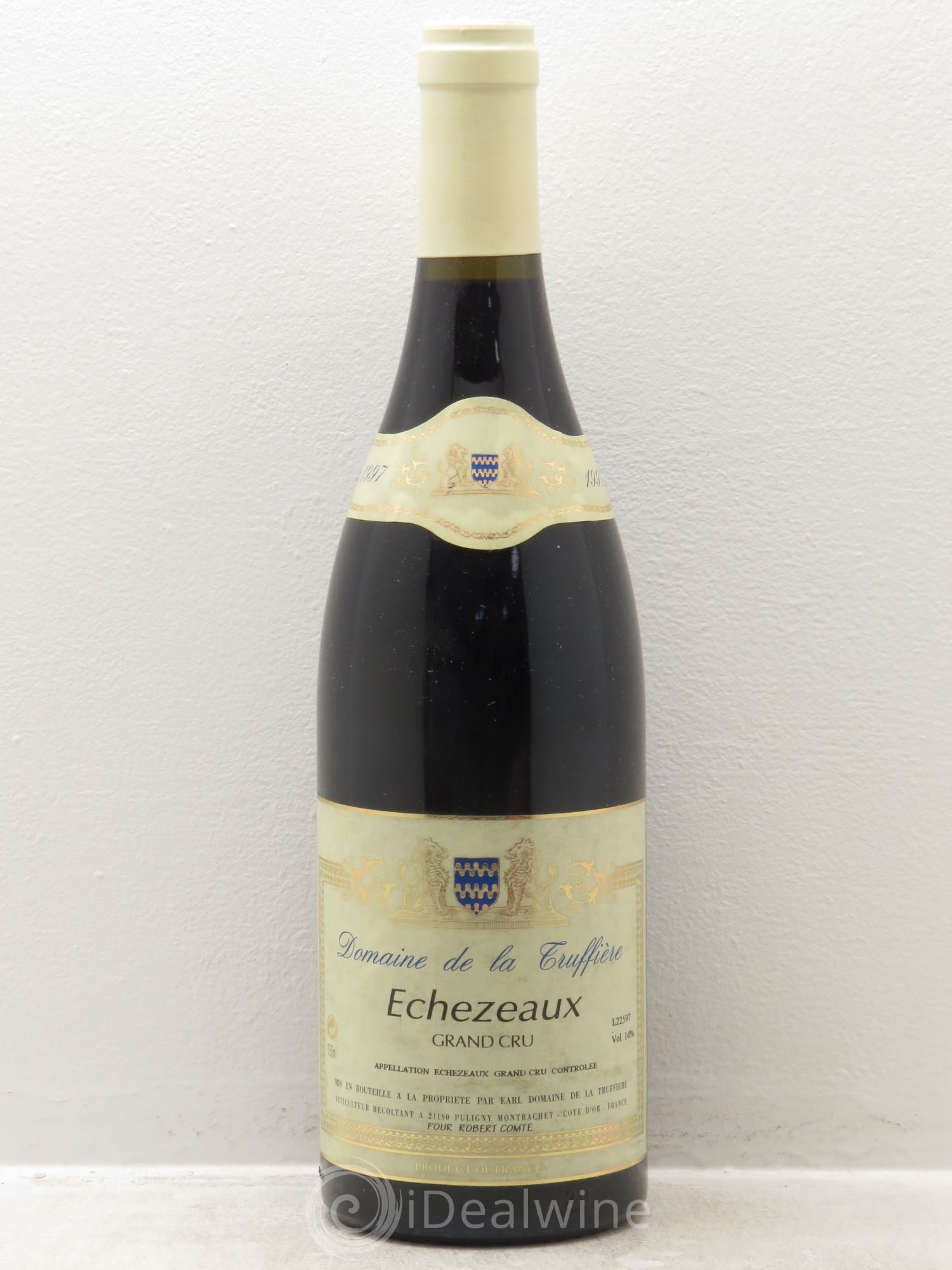 Echezeaux Grand Cru Domaine de la truffière 1997 - Posten von 1 Flasche - 0