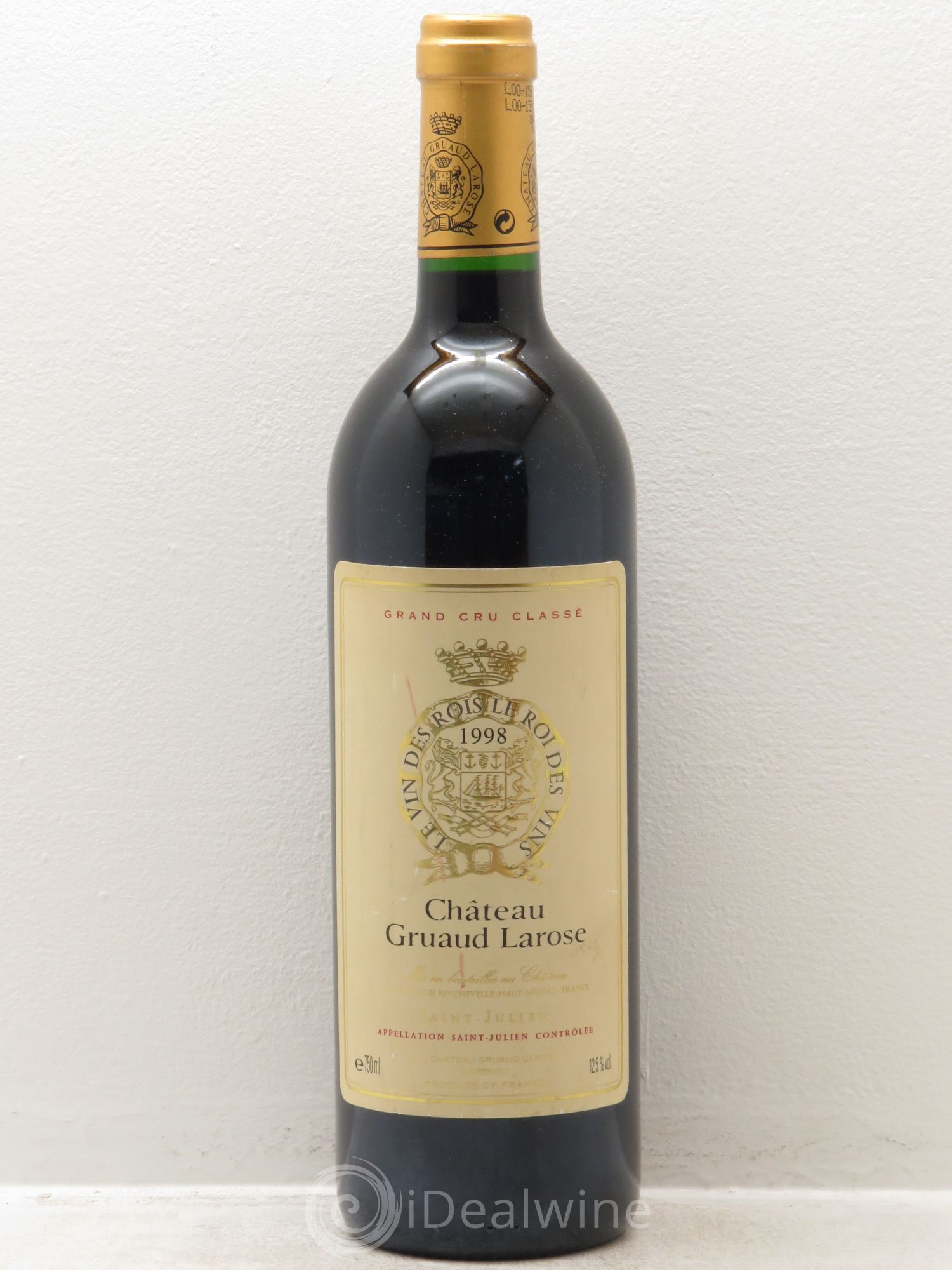Château Gruaud Larose 2ème Grand Cru Classé 1998 - Lot de 1 bouteille - 0