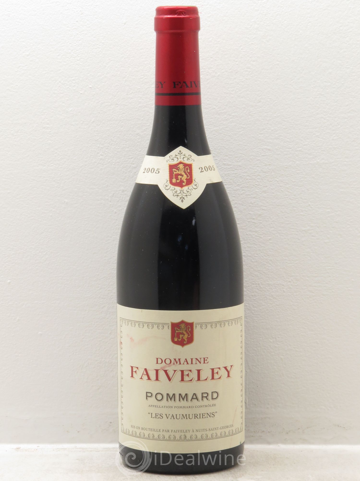 Pommard Les Vaumuriens - Domaine Faiveley 2005 - Posten von 1 Flasche - 0