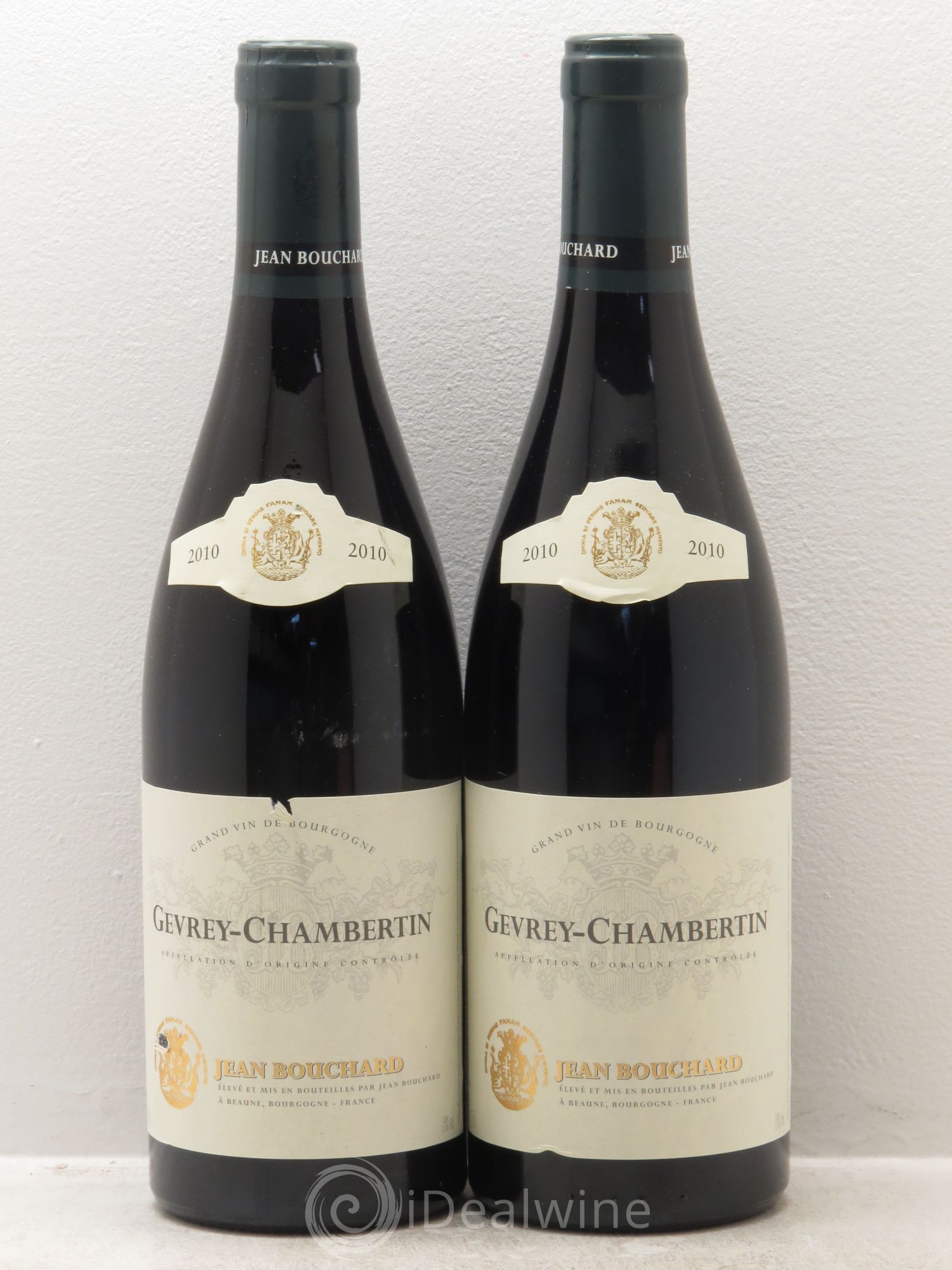 Gevrey-Chambertin Jean Bouchard 2010 - Lot de 2 bouteilles - 0