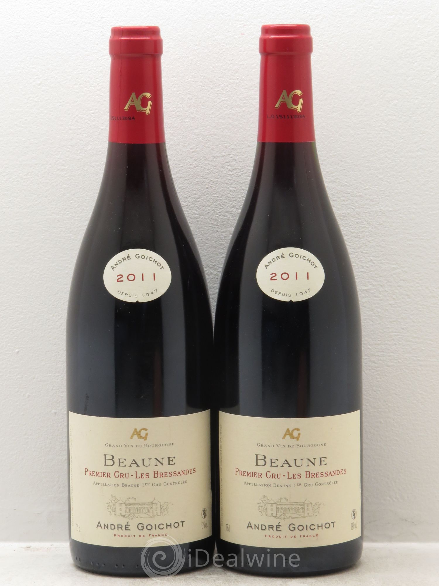 Beaune 1er Cru A.Goichot 2011 - Posten von 2 Flaschen - 0