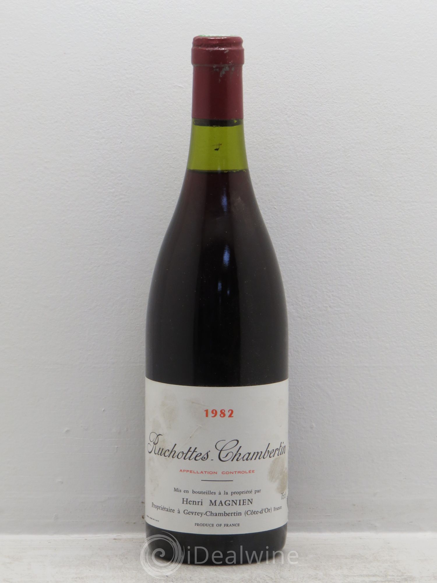 Ruchottes-Chambertin Grand Cru 1982 - Lot de 1 bouteille - 0