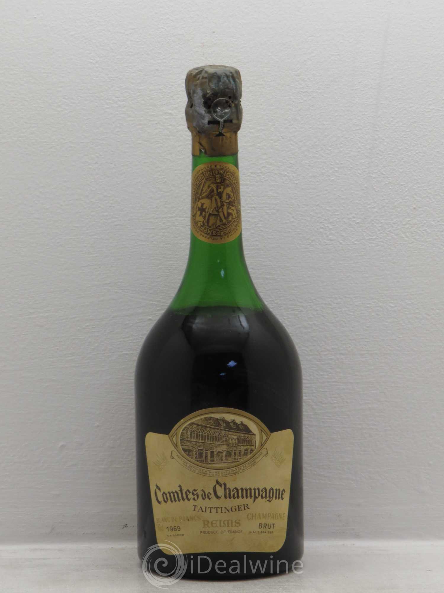 Comtes de Champagne Taittinger (sans prix de réserve) 1969 - Lot de 1 bouteille - 0