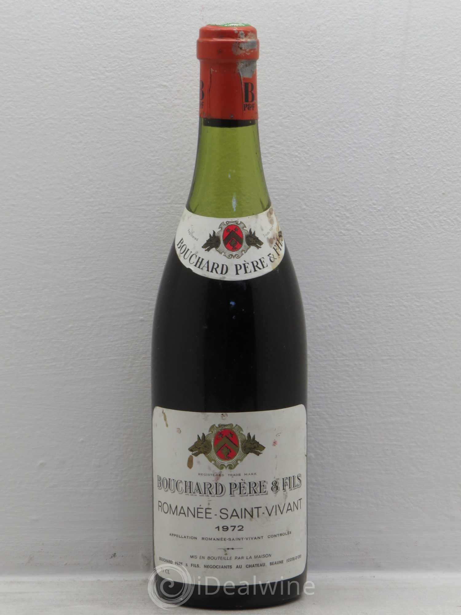 Romanée-Saint-Vivant Grand Cru Bouchard 1972 - Lot de 1 bouteille - 0