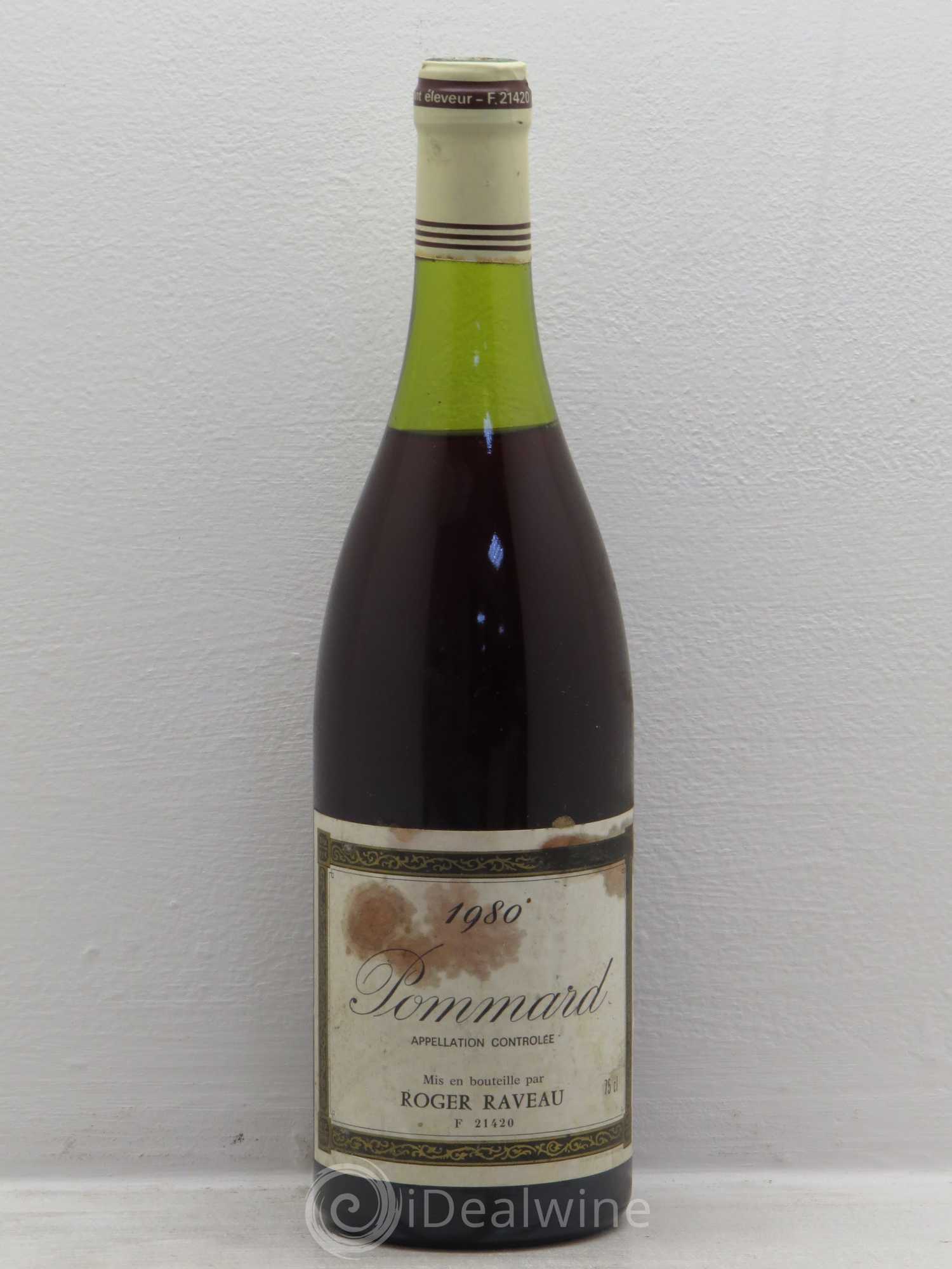Pommard Raveau (sans prix de réserve) 1980 - Posten von 1 Flasche - 0