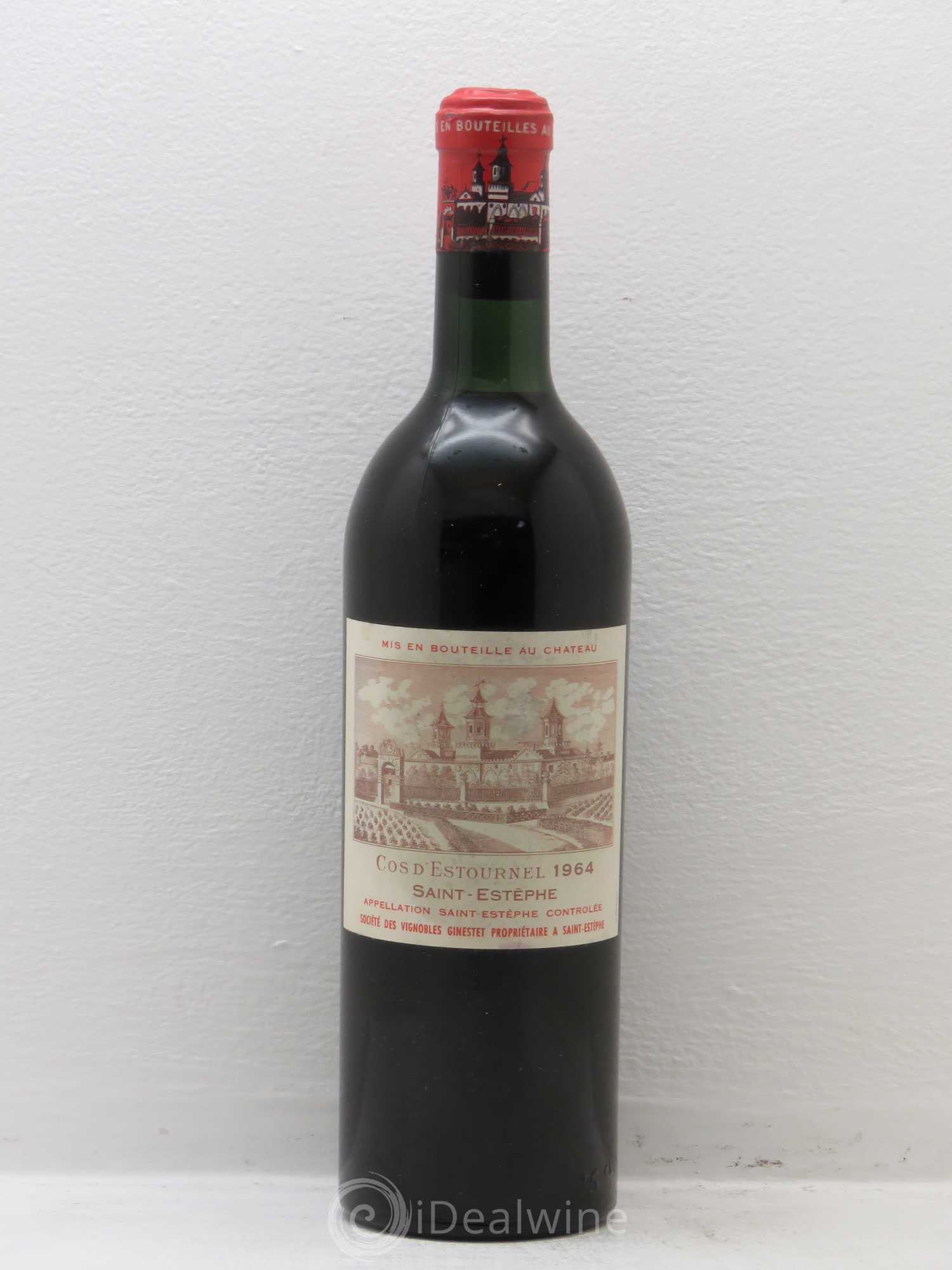 Cos d'Estournel 2ème Grand Cru Classé 1964 - Lot de 1 bouteille - 0