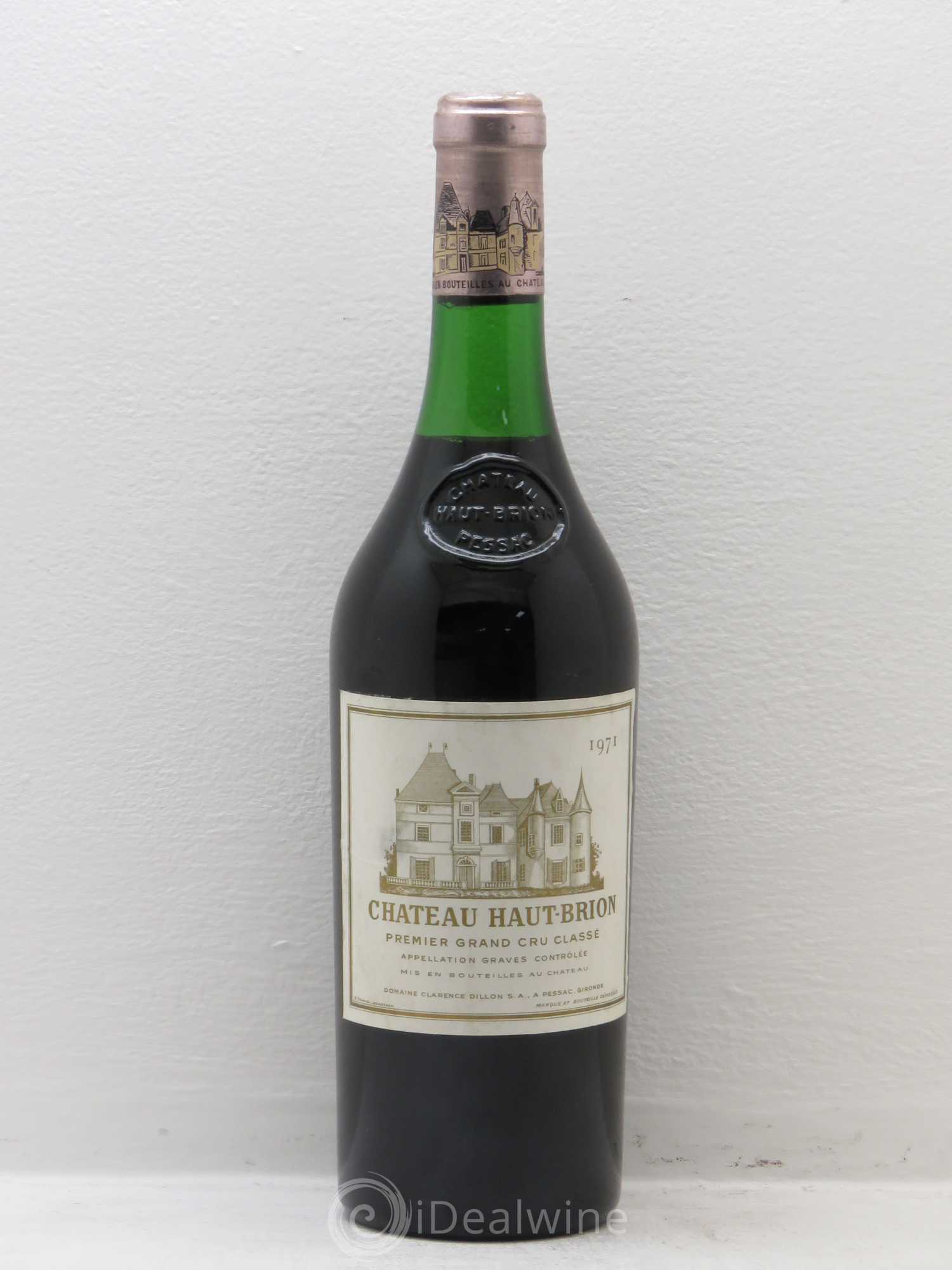 Château Haut Brion 1er Grand Cru Classé 1971 - Lot de 1 bouteille - 0