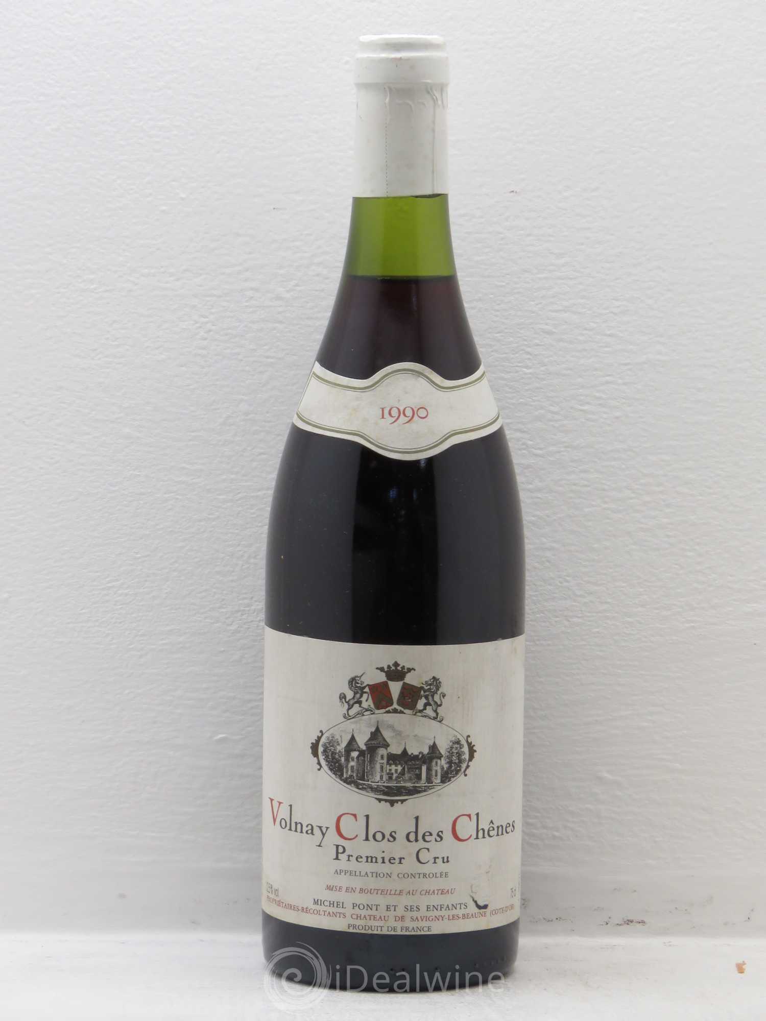 Volnay 1er Cru 1990 - Lot de 1 bouteille - 0