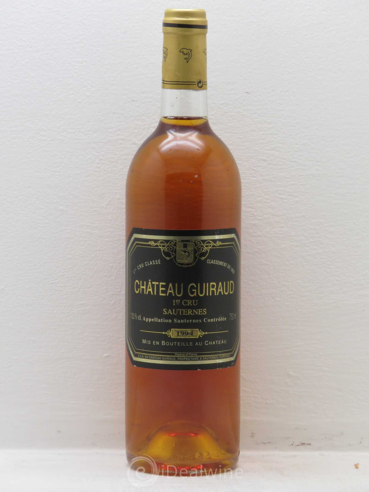 Château Guiraud 1er Grand Cru Classé 1994 - Lotto di 1 bottiglia - 0