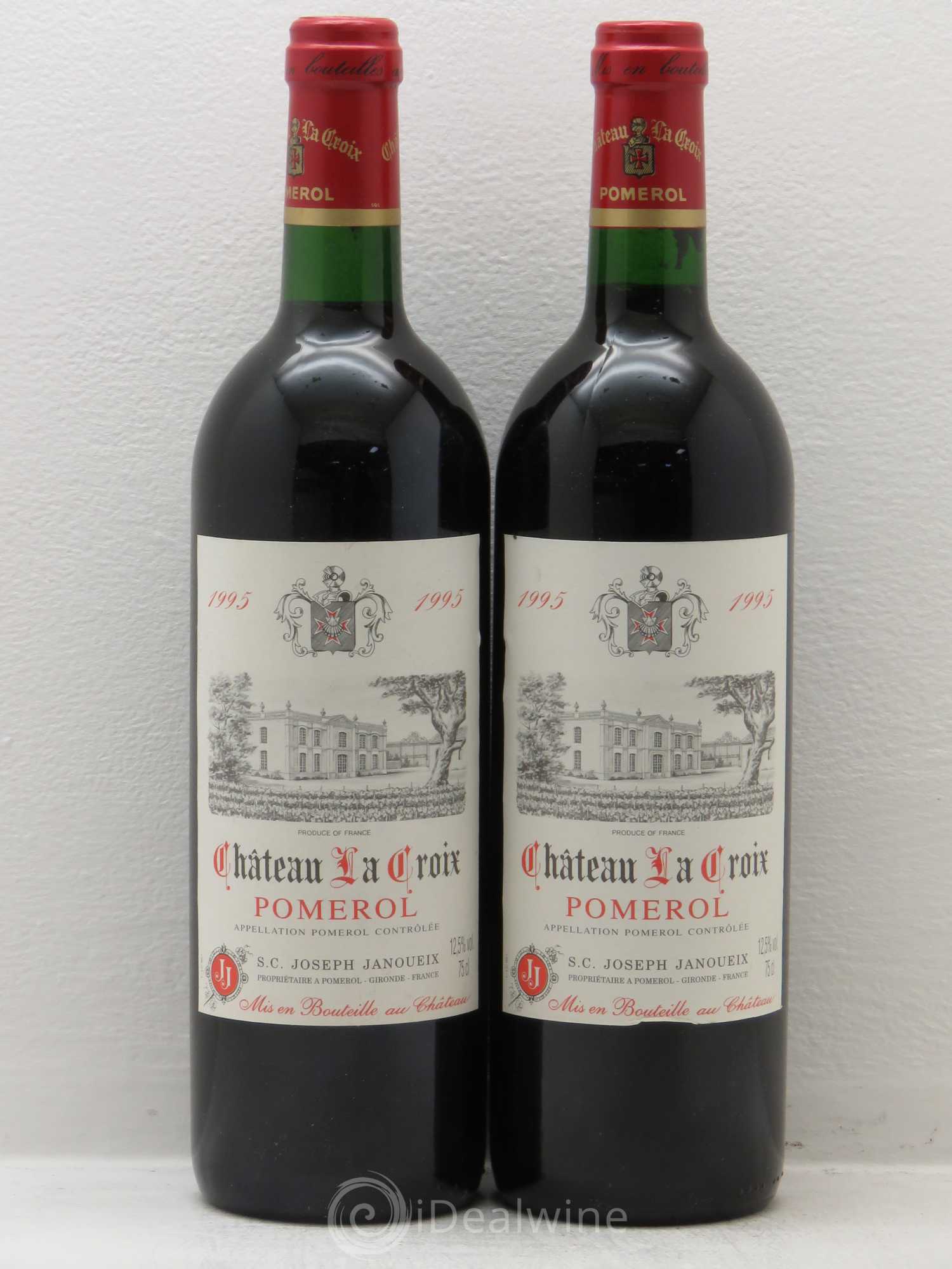 Château la Croix 1995 - Lot de 2 bouteilles - 0