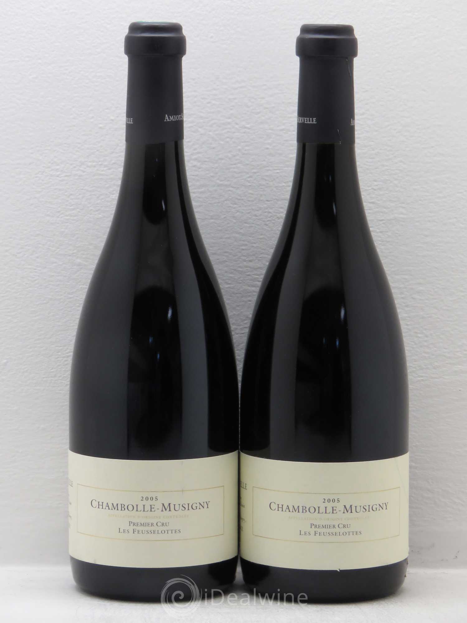 Chambolle-Musigny 1er Cru Les Feusselottes Domaine Amiot Servelle 2005 - Posten von 2 Flaschen - 0