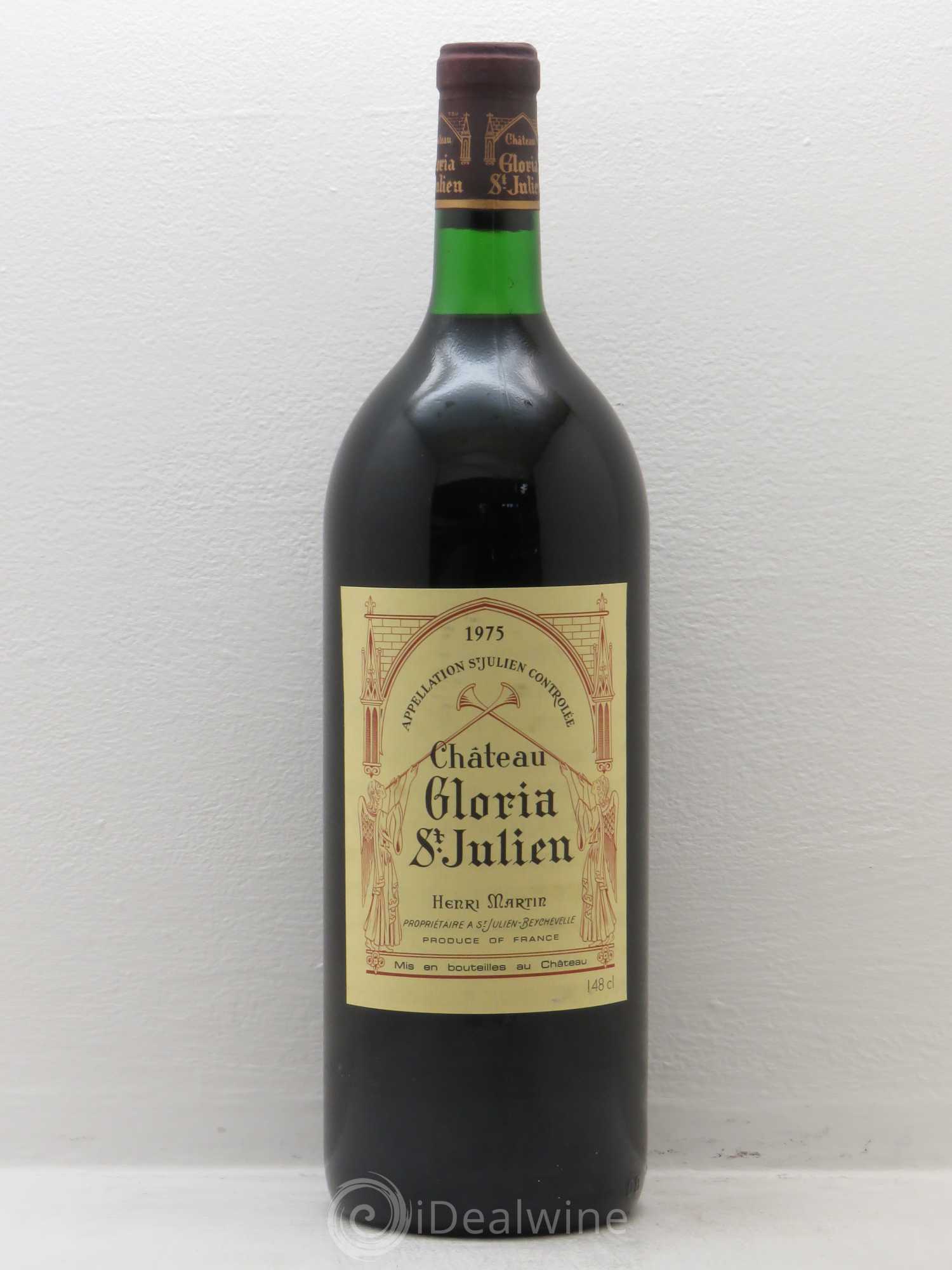 Château Gloria 1975 - Lot de 1 magnum - 0