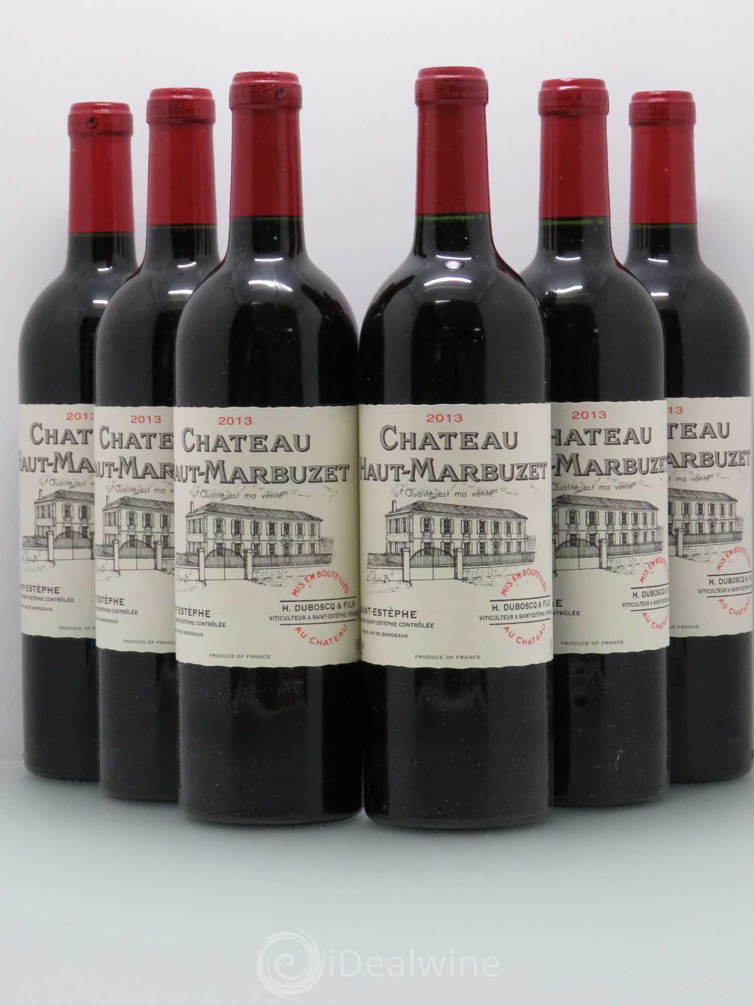 Château Haut Marbuzet 2013 - Lot de 6 bouteilles - 0