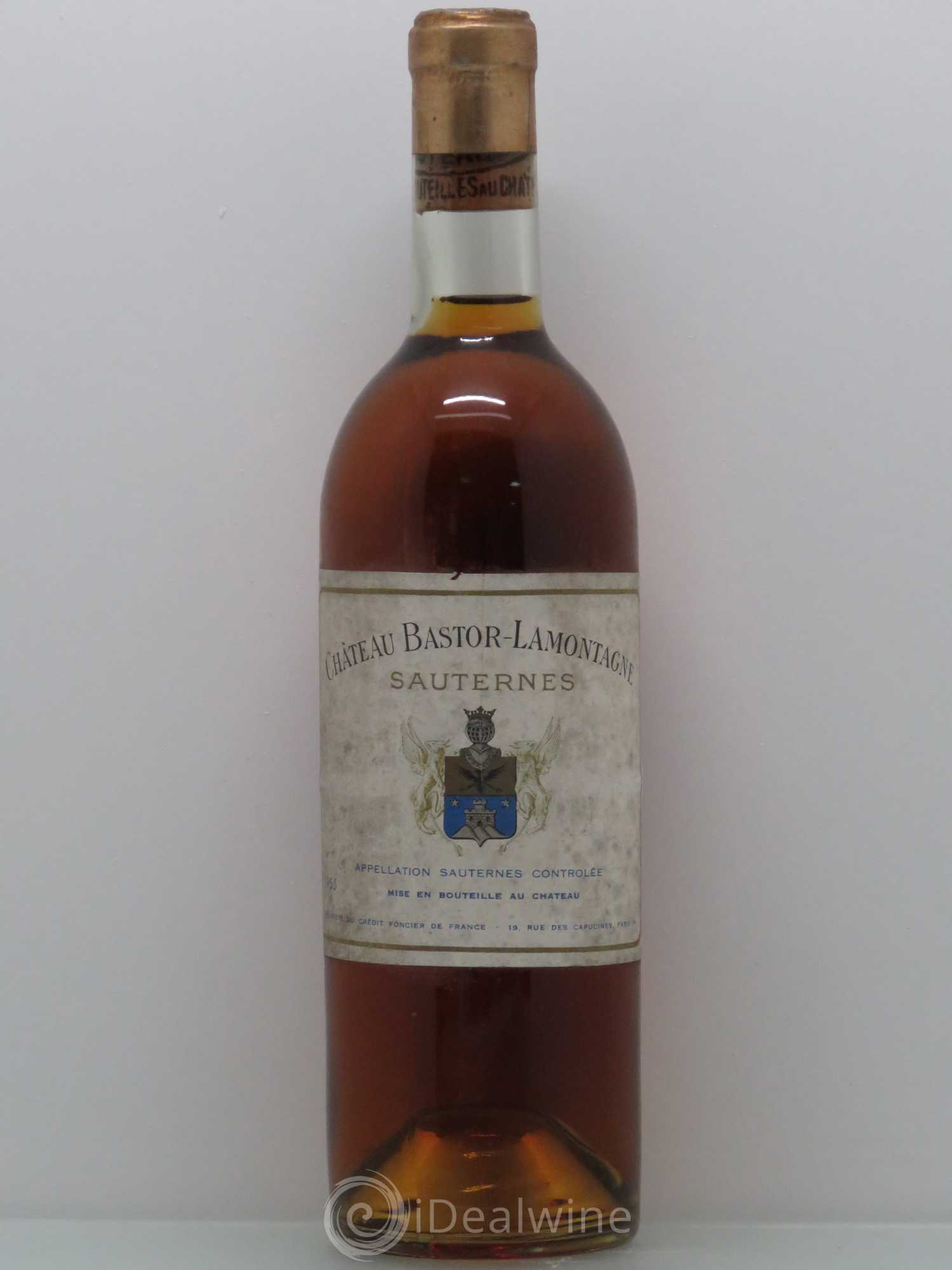 Château Bastor Lamontagne 1955 - Lotto di 1 bottiglia - 0