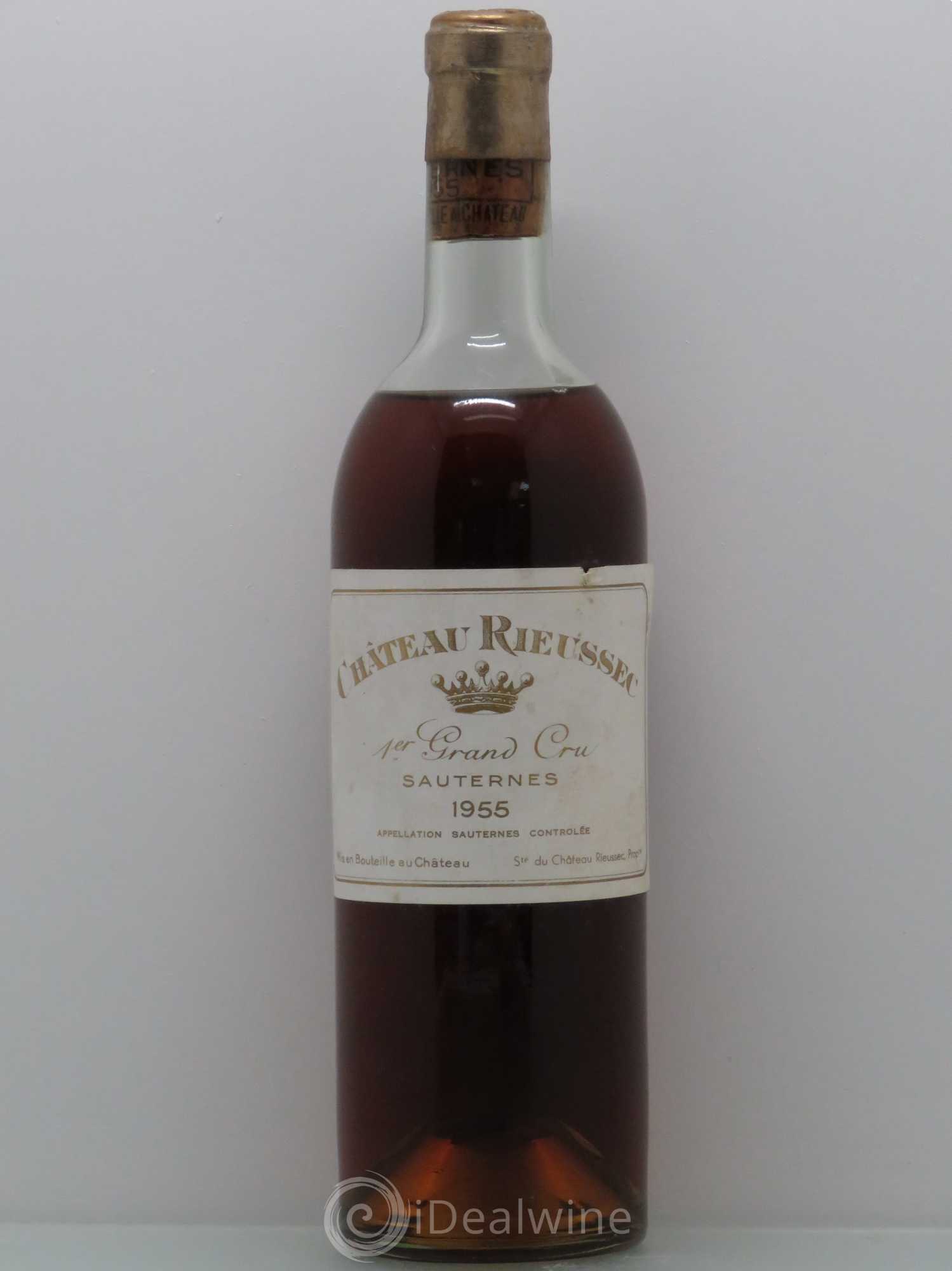 Château Rieussec 1er Grand Cru Classé 1955 - Posten von 1 Flasche - 0