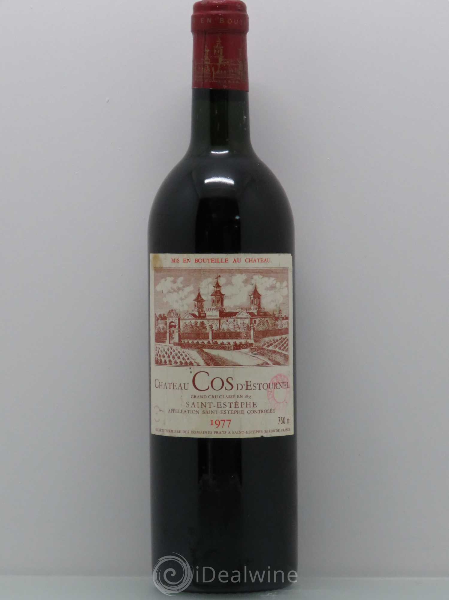 Cos d'Estournel 2ème Grand Cru Classé 1977 - Lot de 1 bouteille - 0
