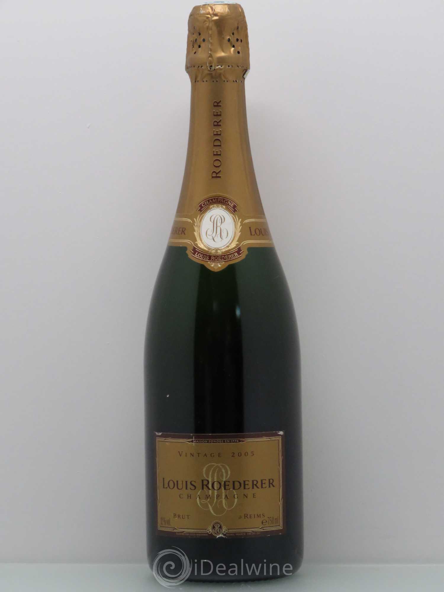 Millésimé Brut Louis Roederer 2005 - Lot de 1 bouteille - 0