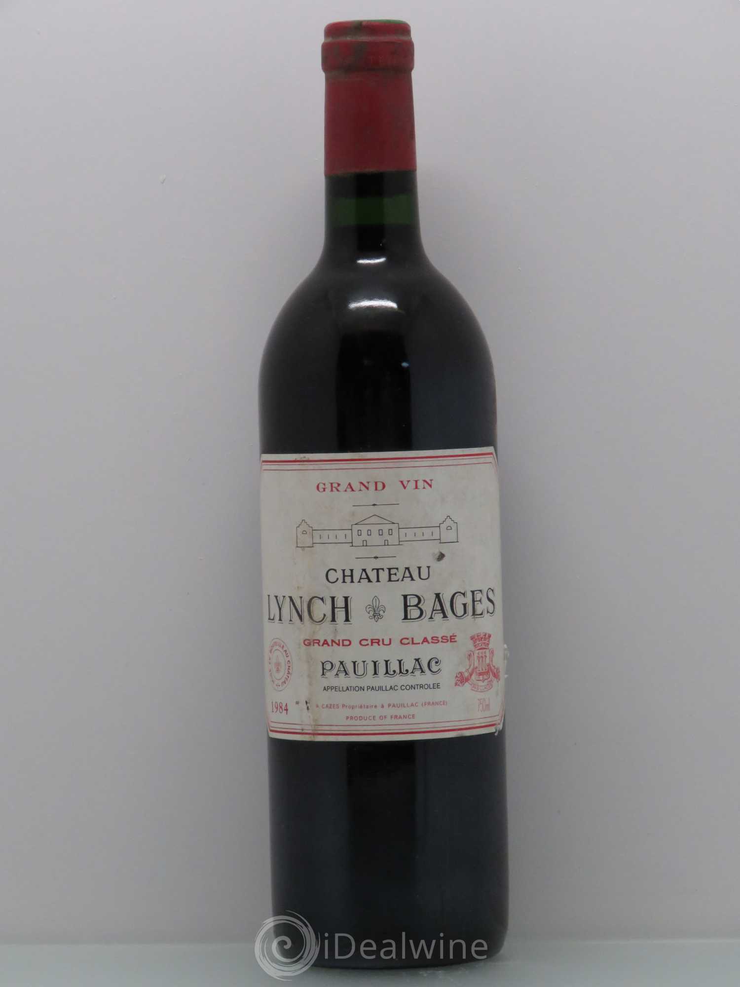 Château Lynch Bages 5ème Grand Cru Classé 1984 - Lot de 1 bouteille - 0