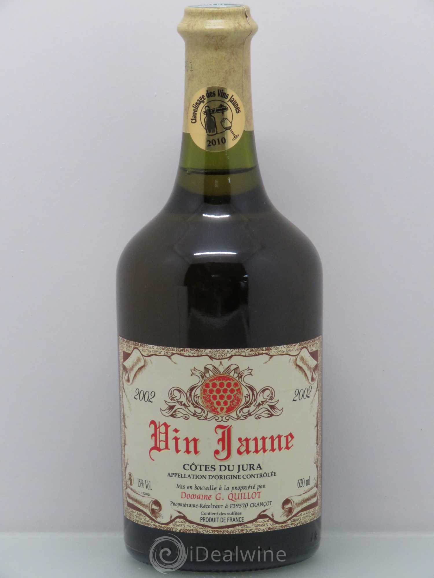 Arbois Vin Jaune G. Guillot 2002 - Posten von 1 Flasche - 0