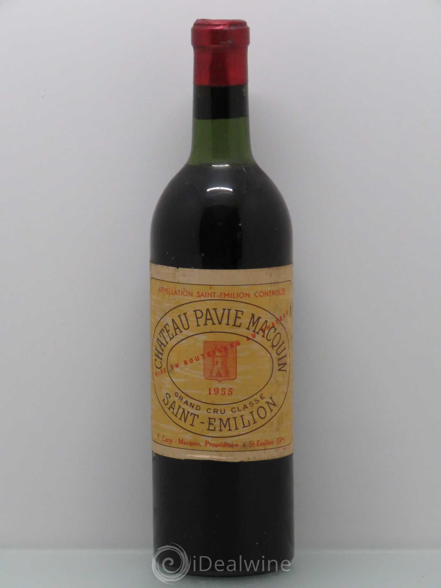 Château Pavie Macquin 1er Grand Cru Classé B 1955 - Lot de 1 bouteille - 0
