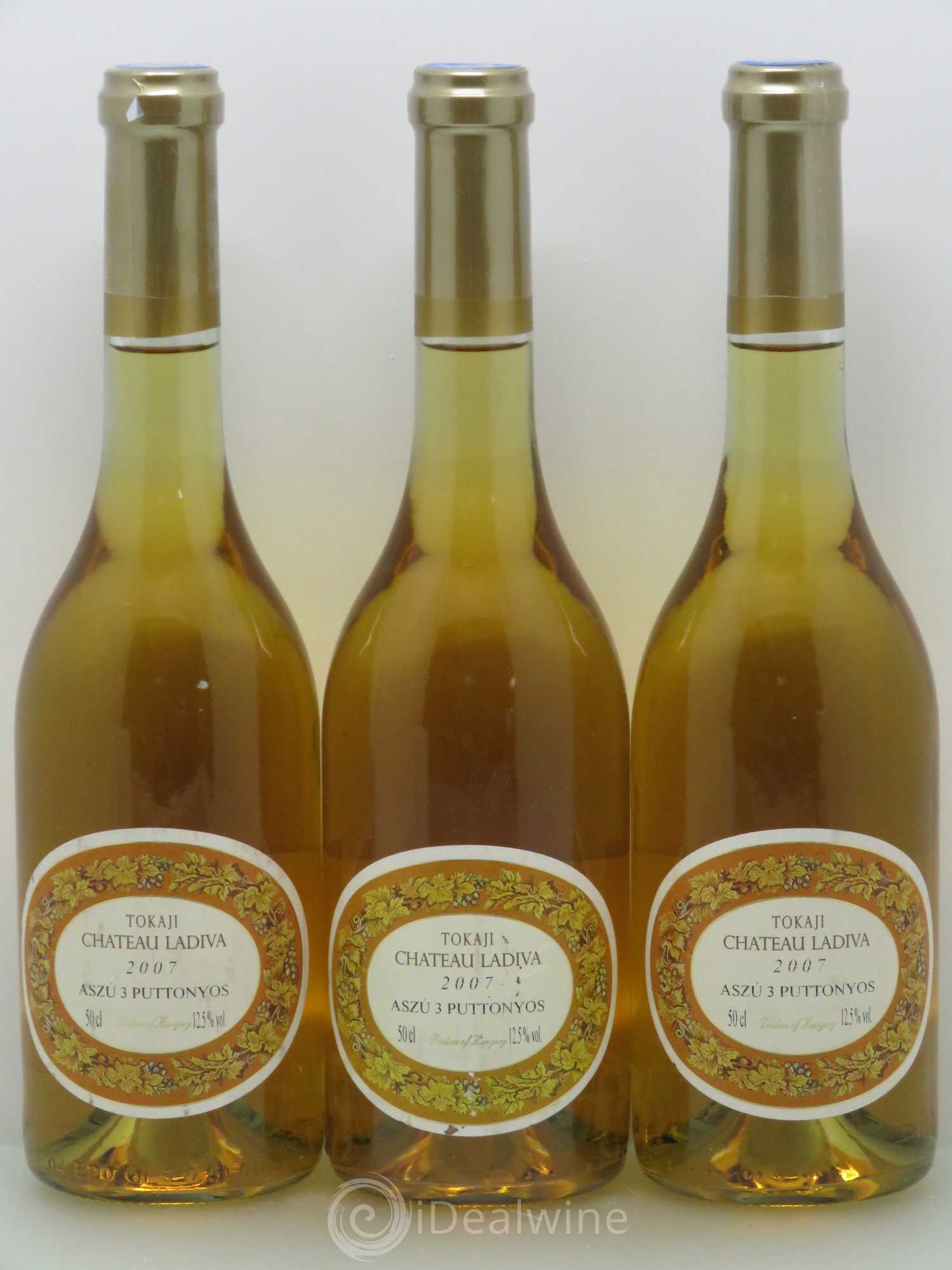 Tokaji (senza prezzo di riserva) 2007 - Lotto di 3 bottiglie - 0