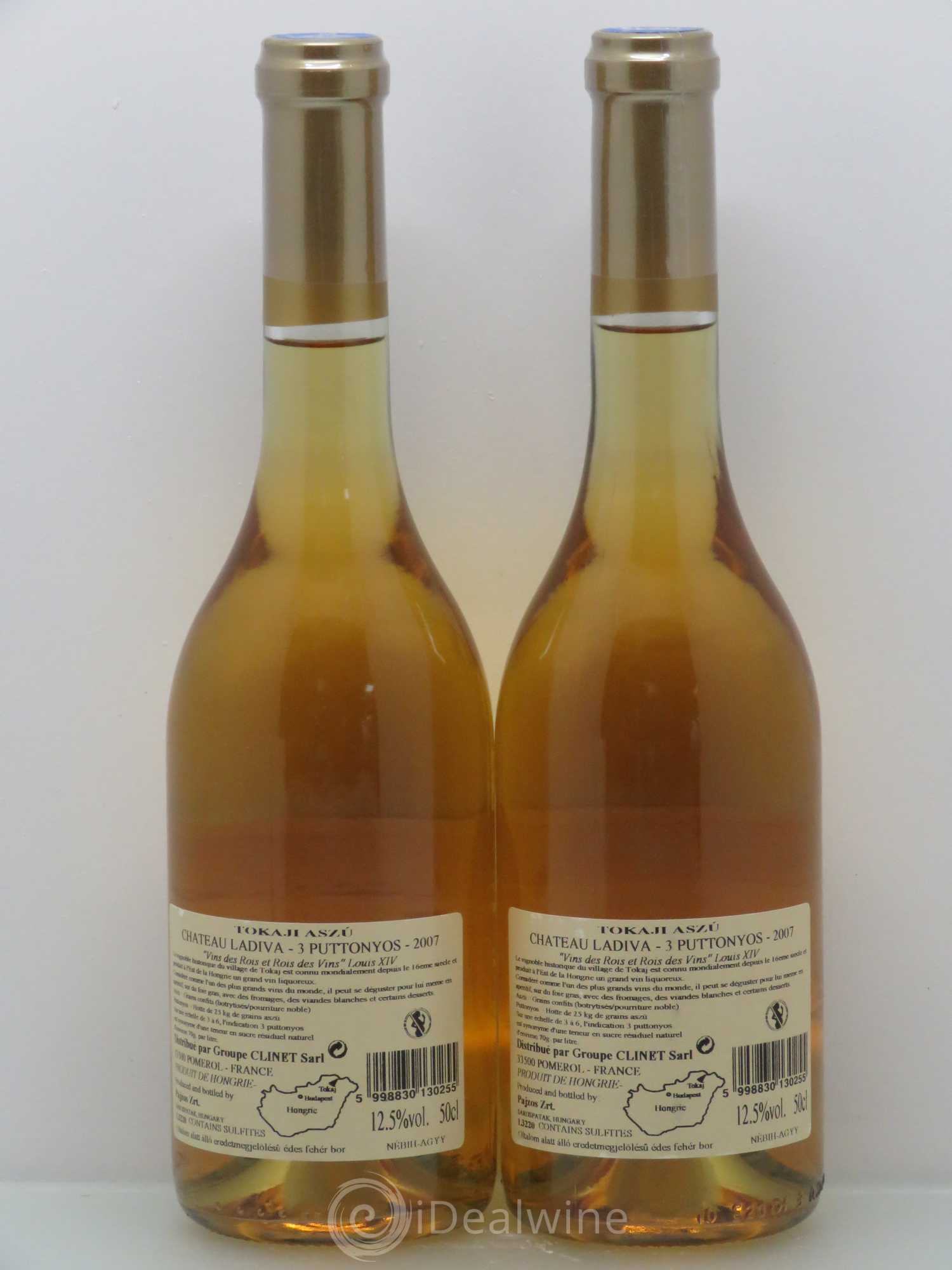 Tokaji (senza prezzo di riserva) 2007 - Lotto di 2 bottiglie - 1