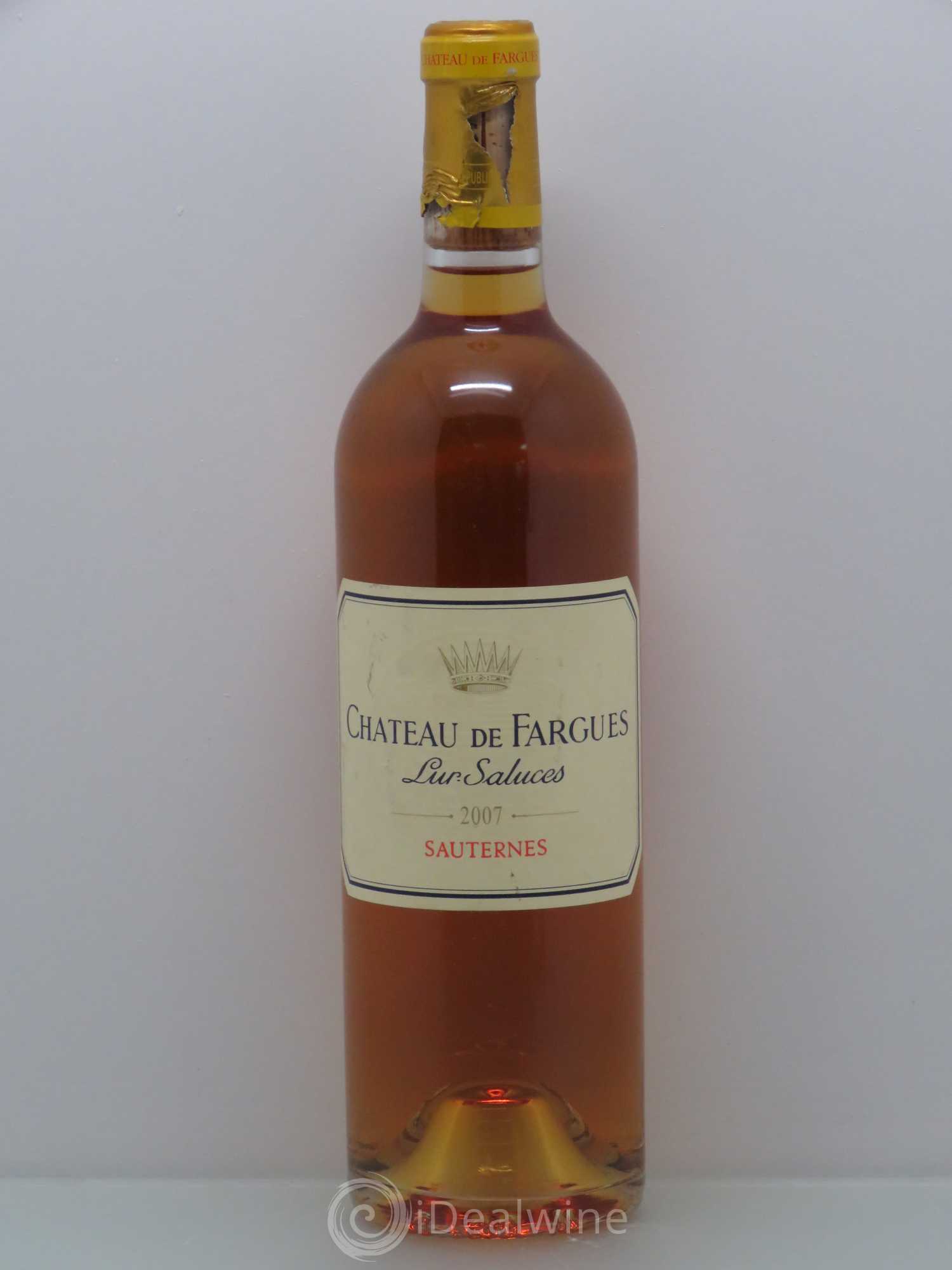 Château de Fargues 2007 - Lotto di 1 bottiglia - 0