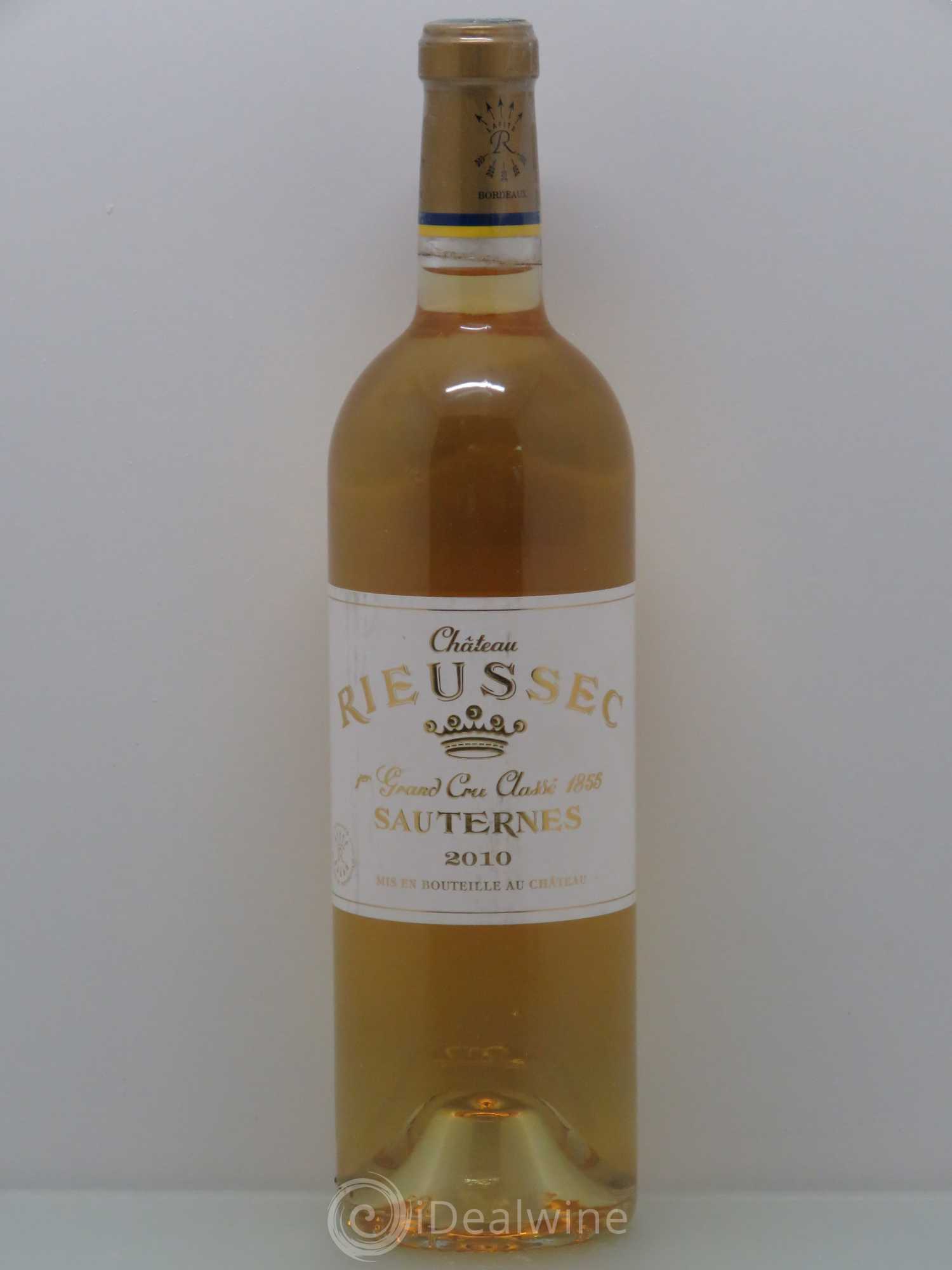Château Rieussec 1er Grand Cru Classé 2010 - Lotto di 1 bottiglia - 0