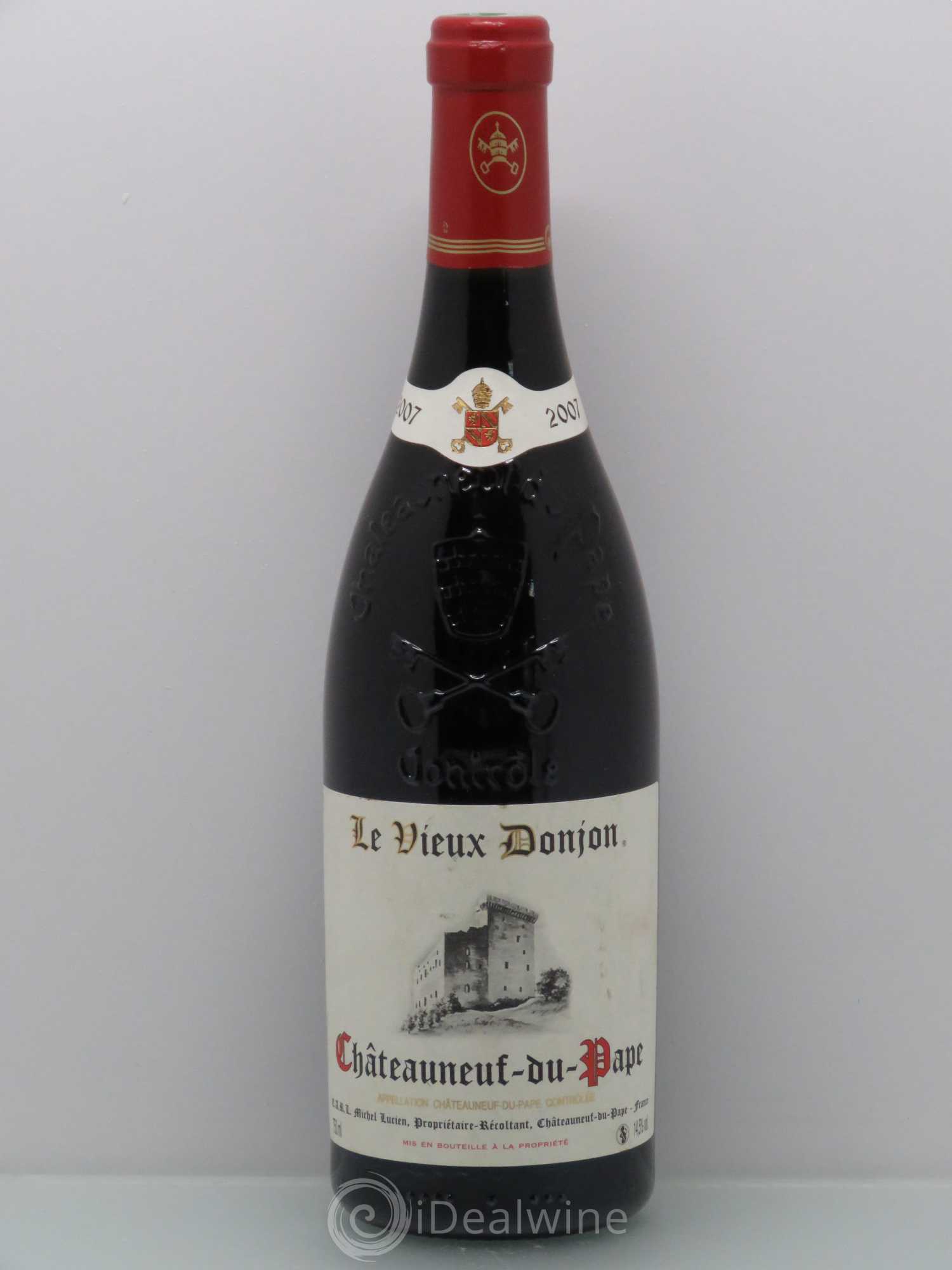 Châteauneuf-du-Pape Le Vieux Donjon Michel Lucien 2007 - Lot de 1 bouteille - 0