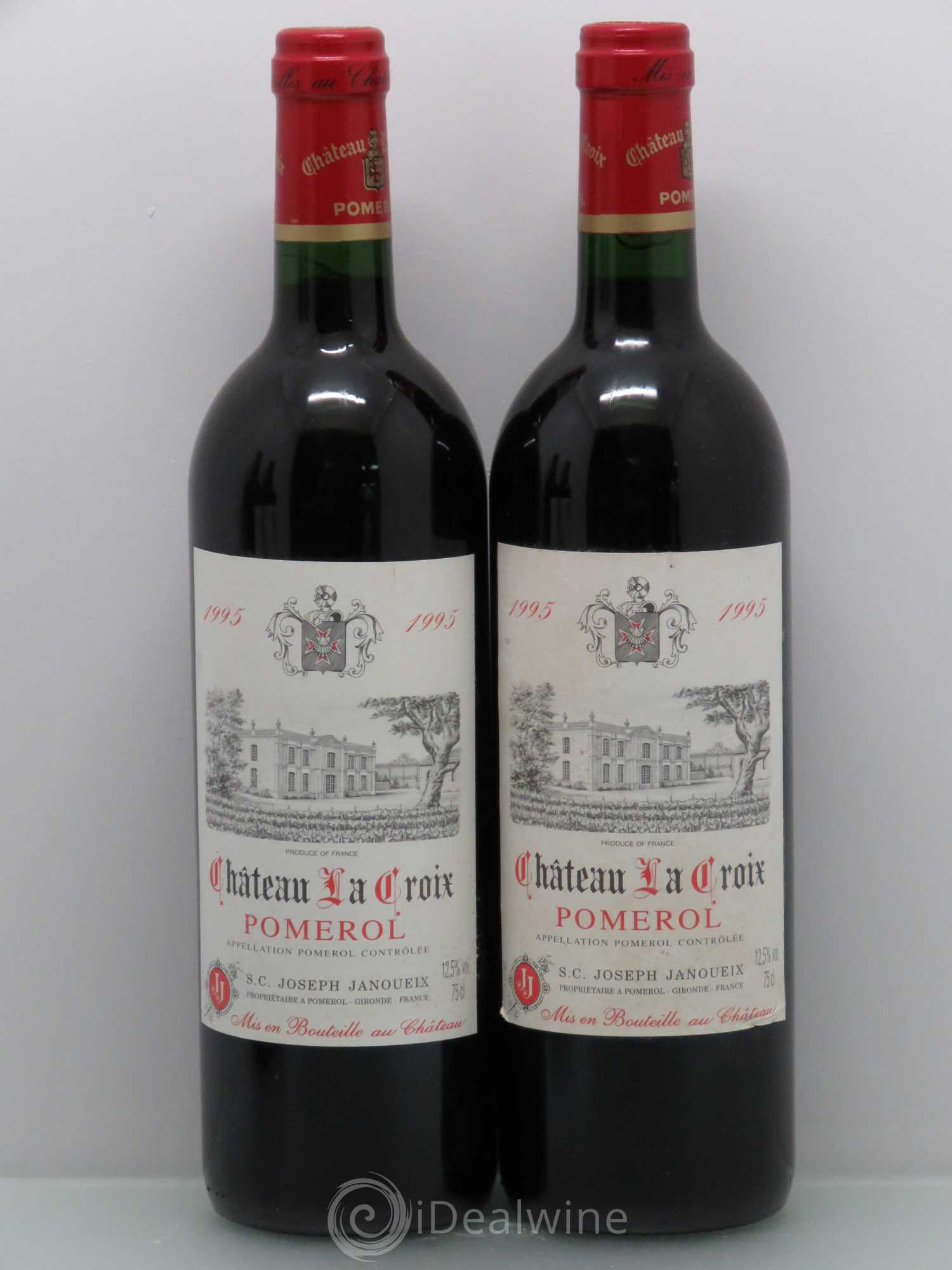 Château la Croix 1995 - Lot de 4 bouteilles - 1