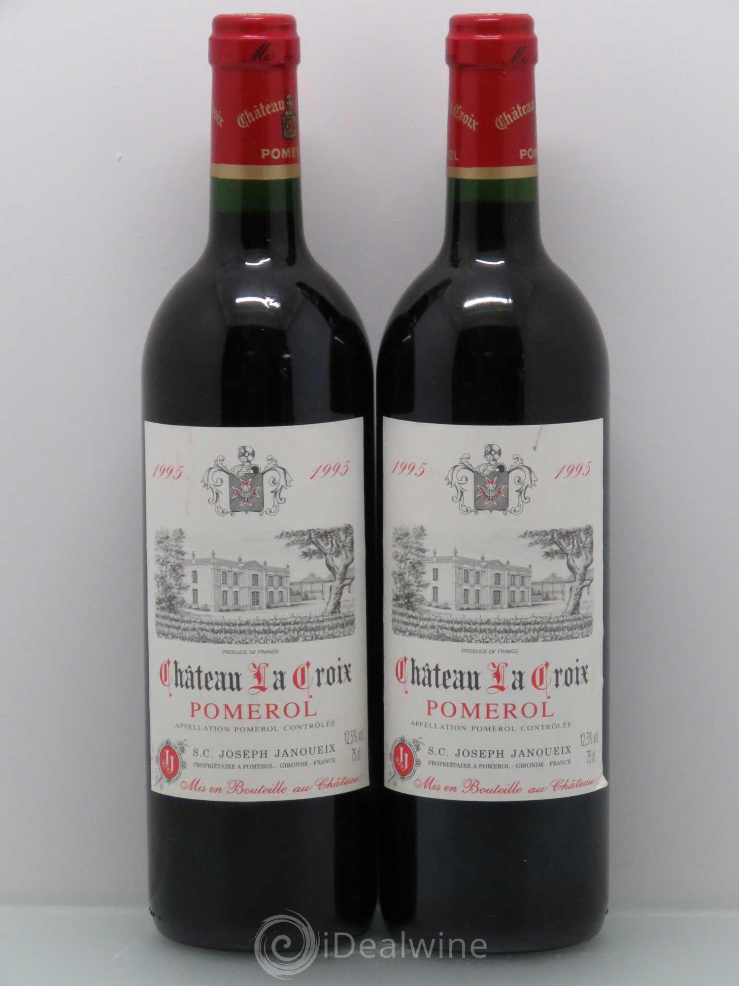 Château la Croix 1995 - Lot de 4 bouteilles - 2