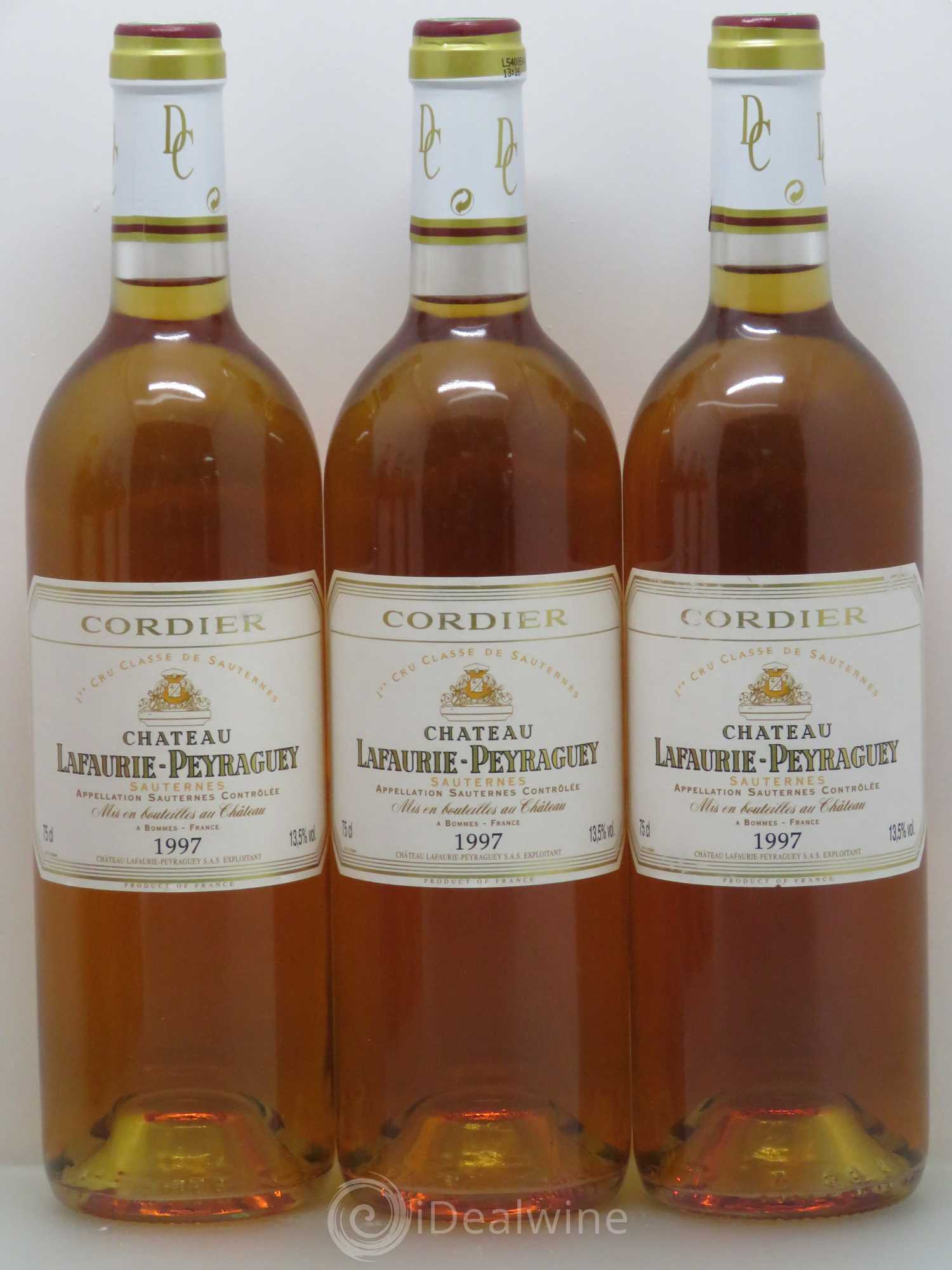 Château Lafaurie-Peyraguey 1er Grand Cru Classé 1997 - Lotto di 6 bottiglie - 1