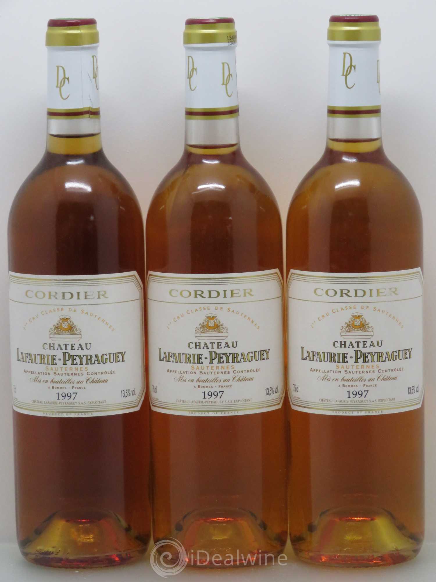 Château Lafaurie-Peyraguey 1er Grand Cru Classé 1997 - Lotto di 6 bottiglie - 2