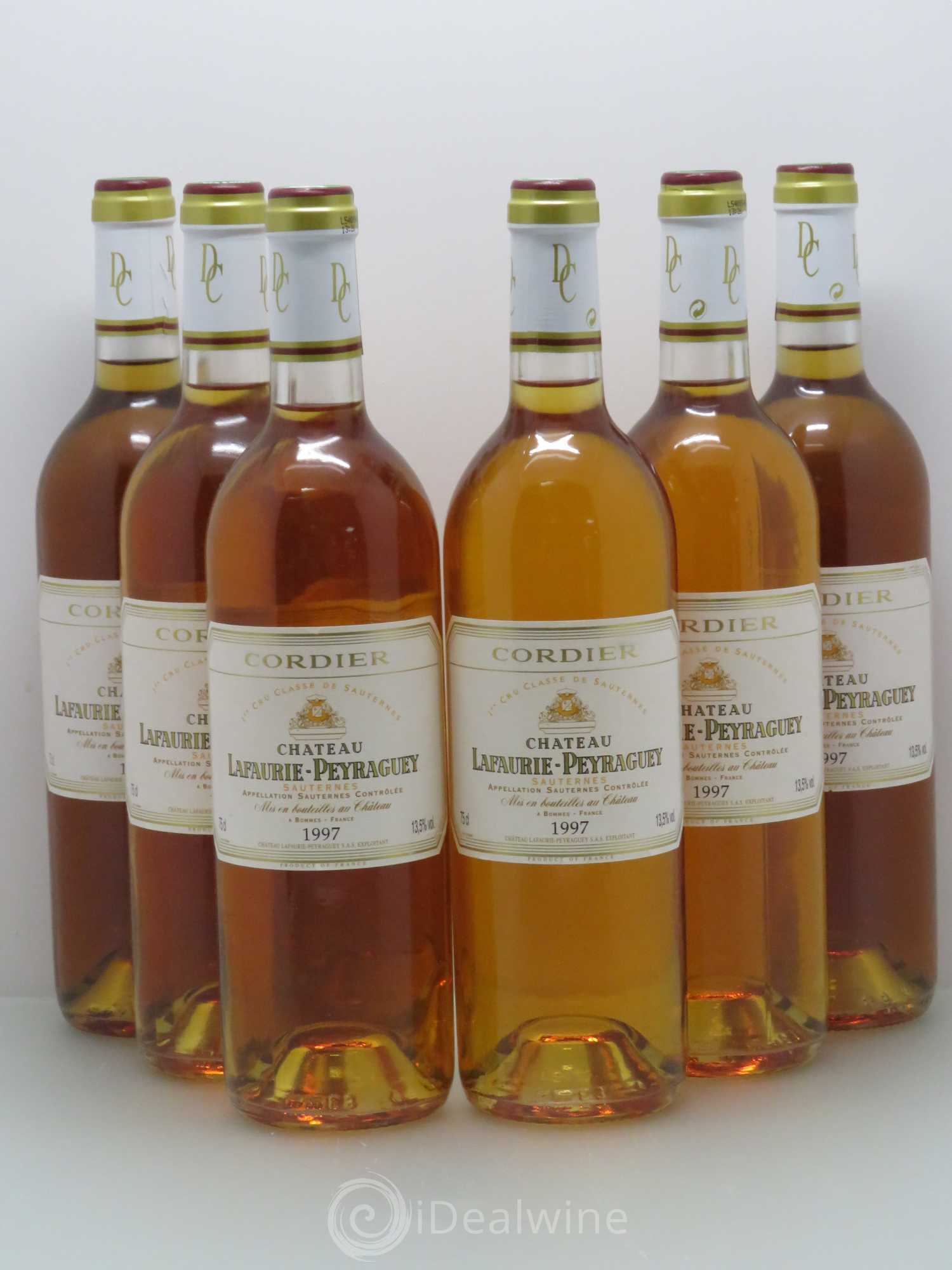 Château Lafaurie-Peyraguey 1er Grand Cru Classé 1997 - Lotto di 6 bottiglie - 0