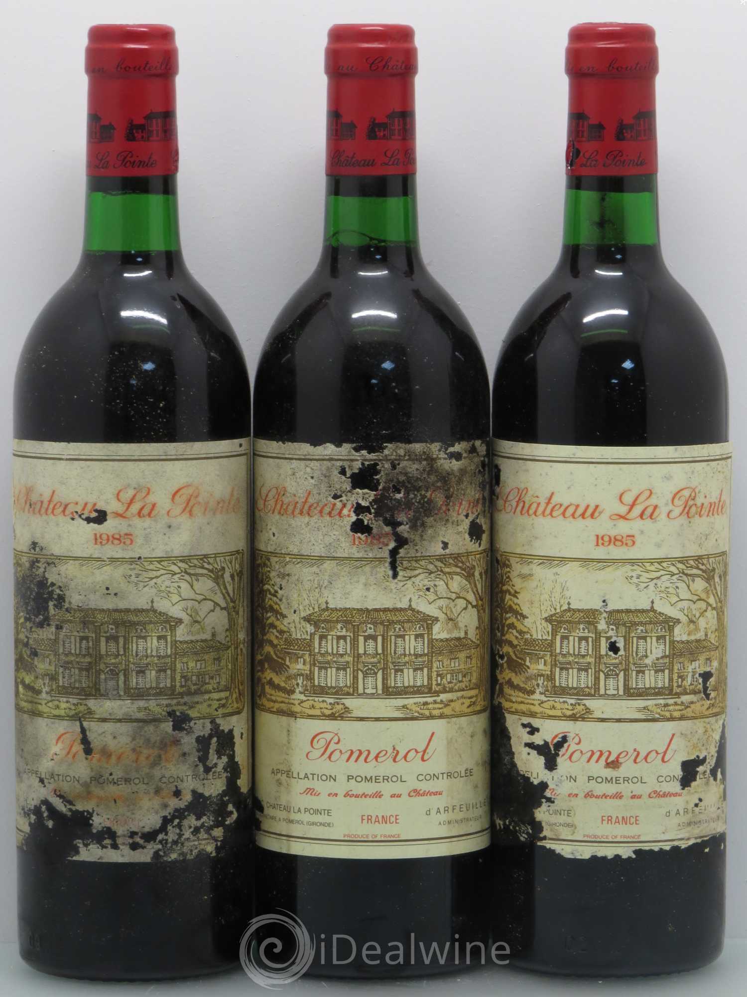 Château la Pointe 1985 - Lot de 3 bouteilles - 0