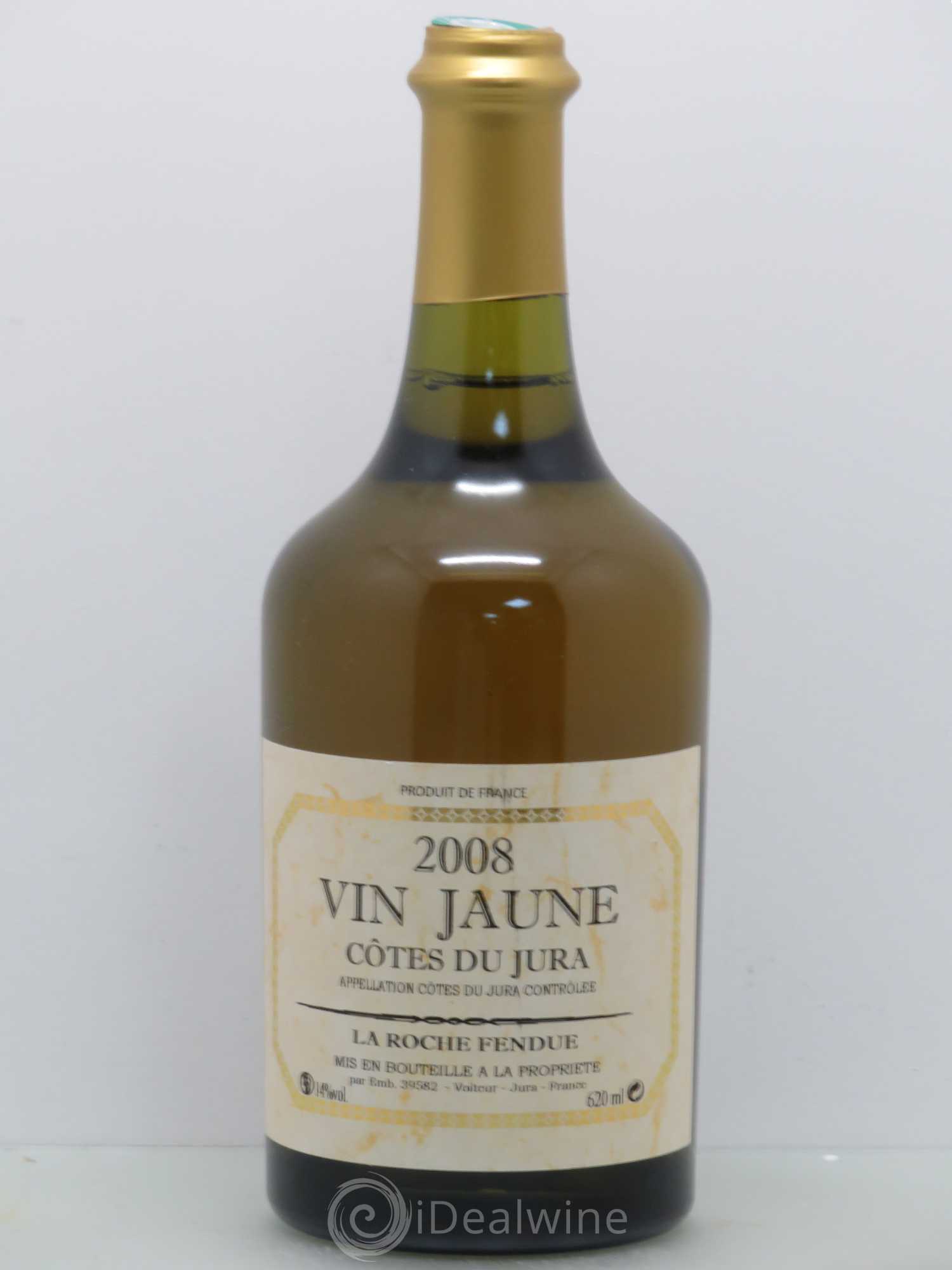 Arbois Vin Jaune La Roche Fendue (sans prix de réserve) 2008 - Lot de 1 bouteille - 0