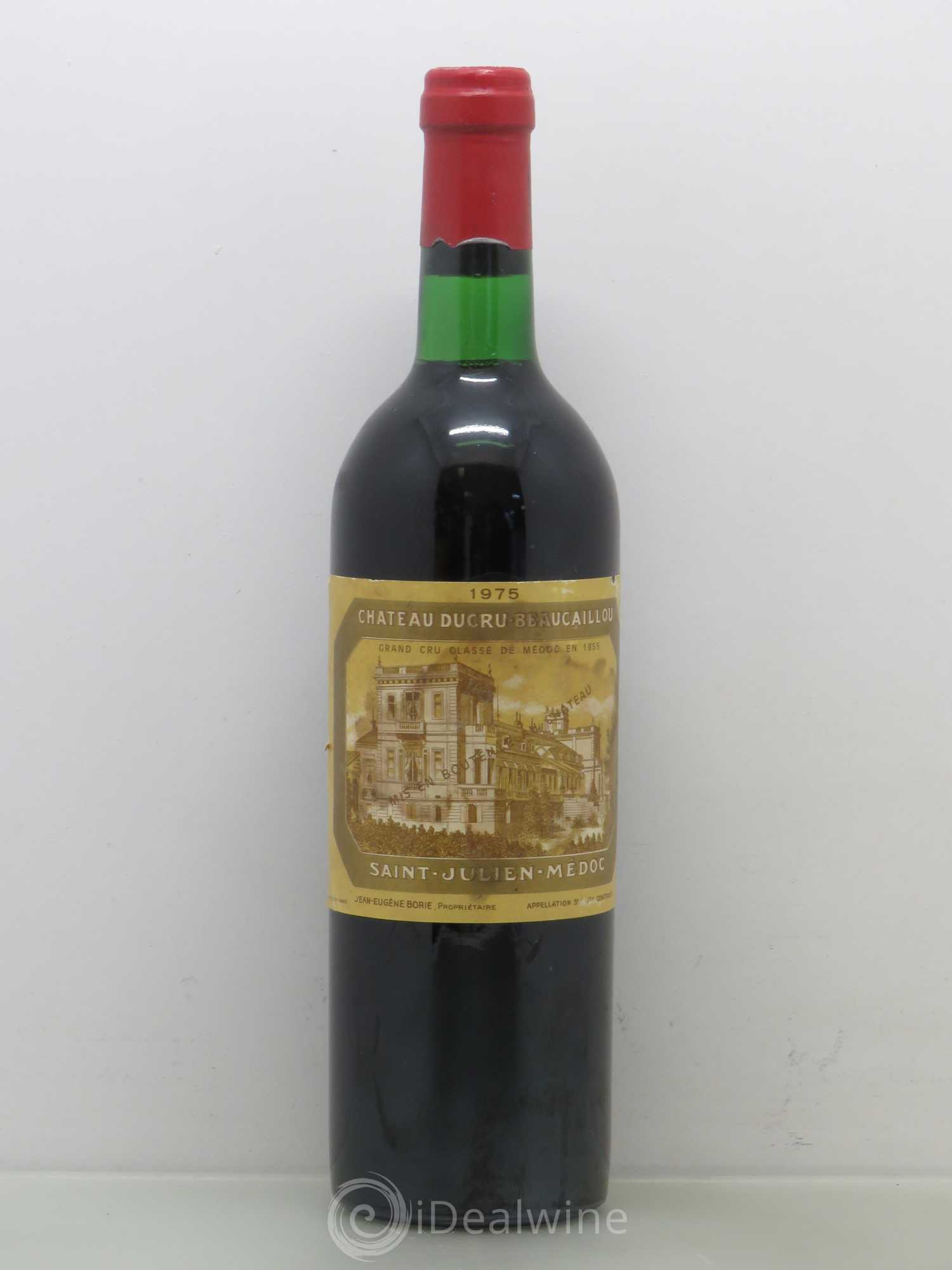 Château Ducru Beaucaillou 2ème Grand Cru Classé 1975 - Lot de 1 bouteille - 0