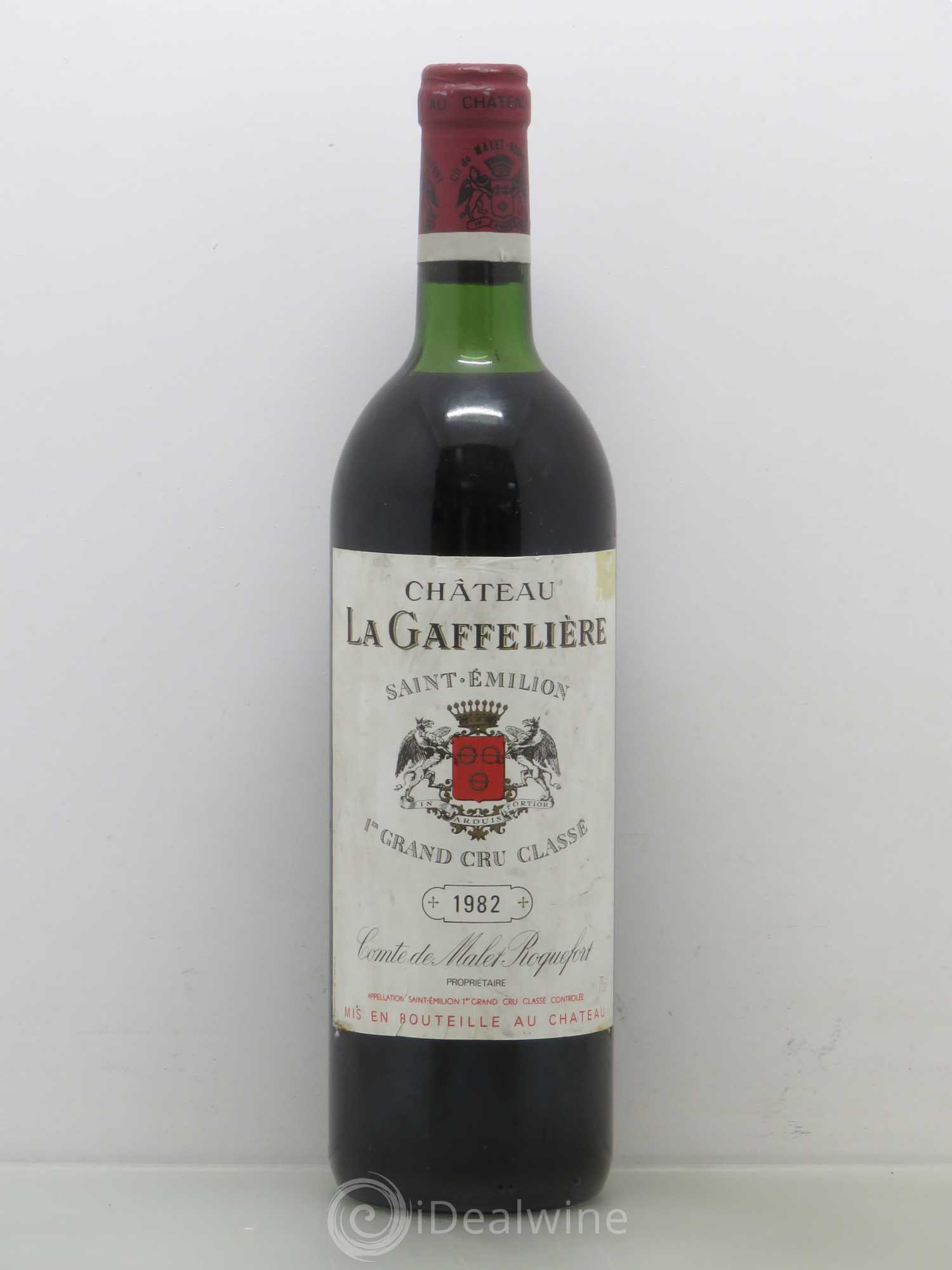 Château la Gaffelière 1er Grand Cru Classé B 1982 - Lot de 1 bouteille - 0