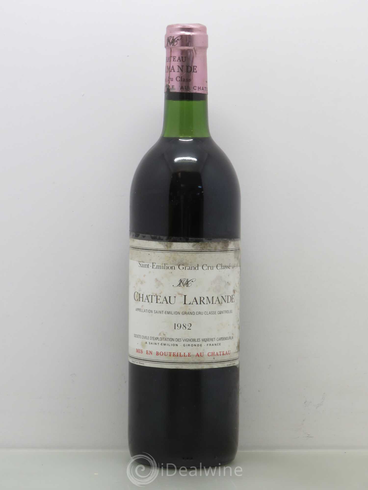 Château Larmande Grand Cru Classé 1982 - Lot of 1 bottle - 0