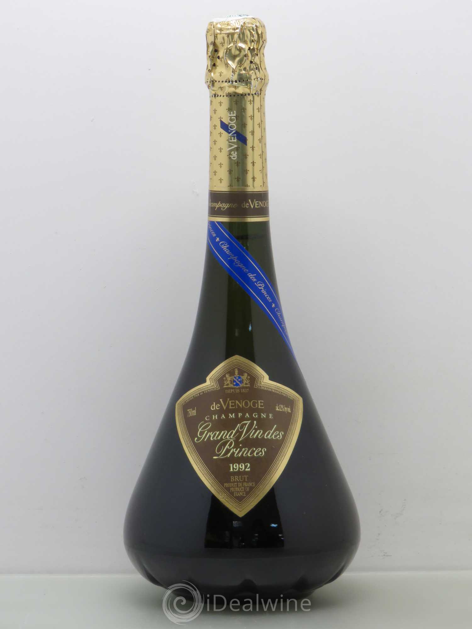 Cuvée des Princes De Venoge (sans prix de réserve) 1992 - Lot de 1 bouteille - 0