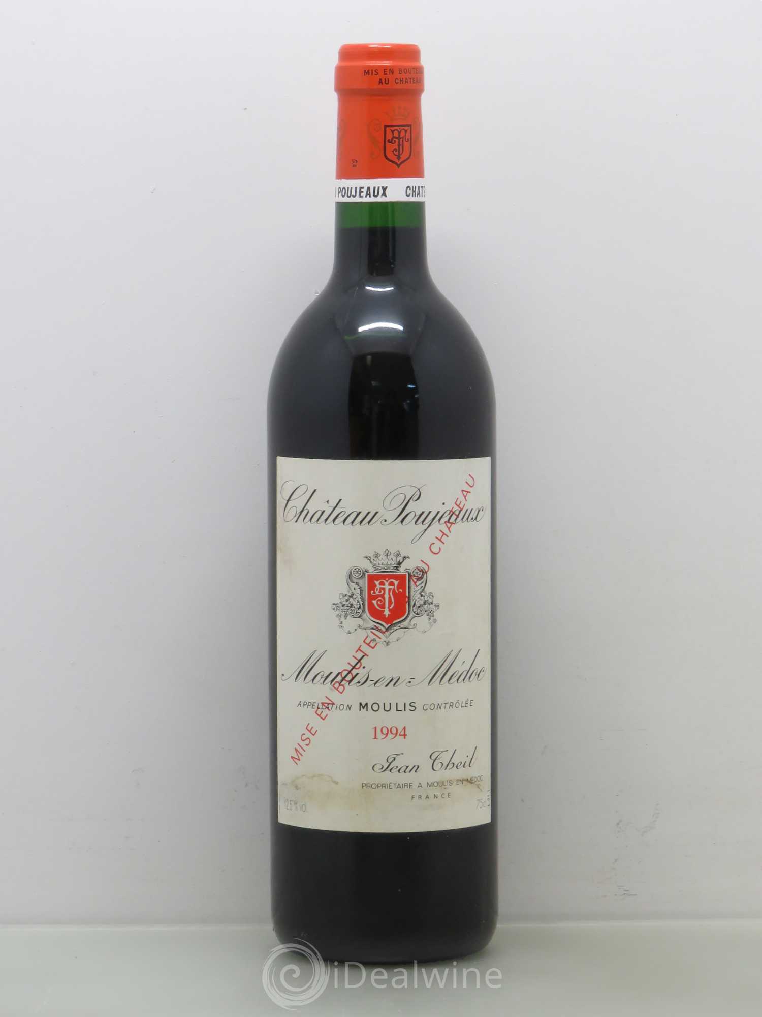 Château Poujeaux 1994 - Lot de 1 bouteille - 0