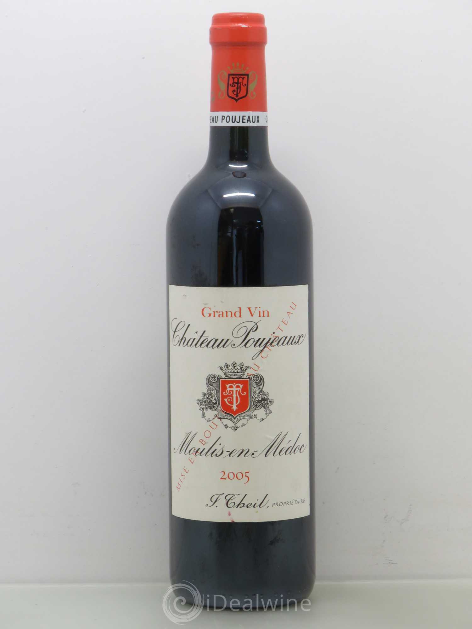 Château Poujeaux 2005 - Lot de 1 bouteille - 0