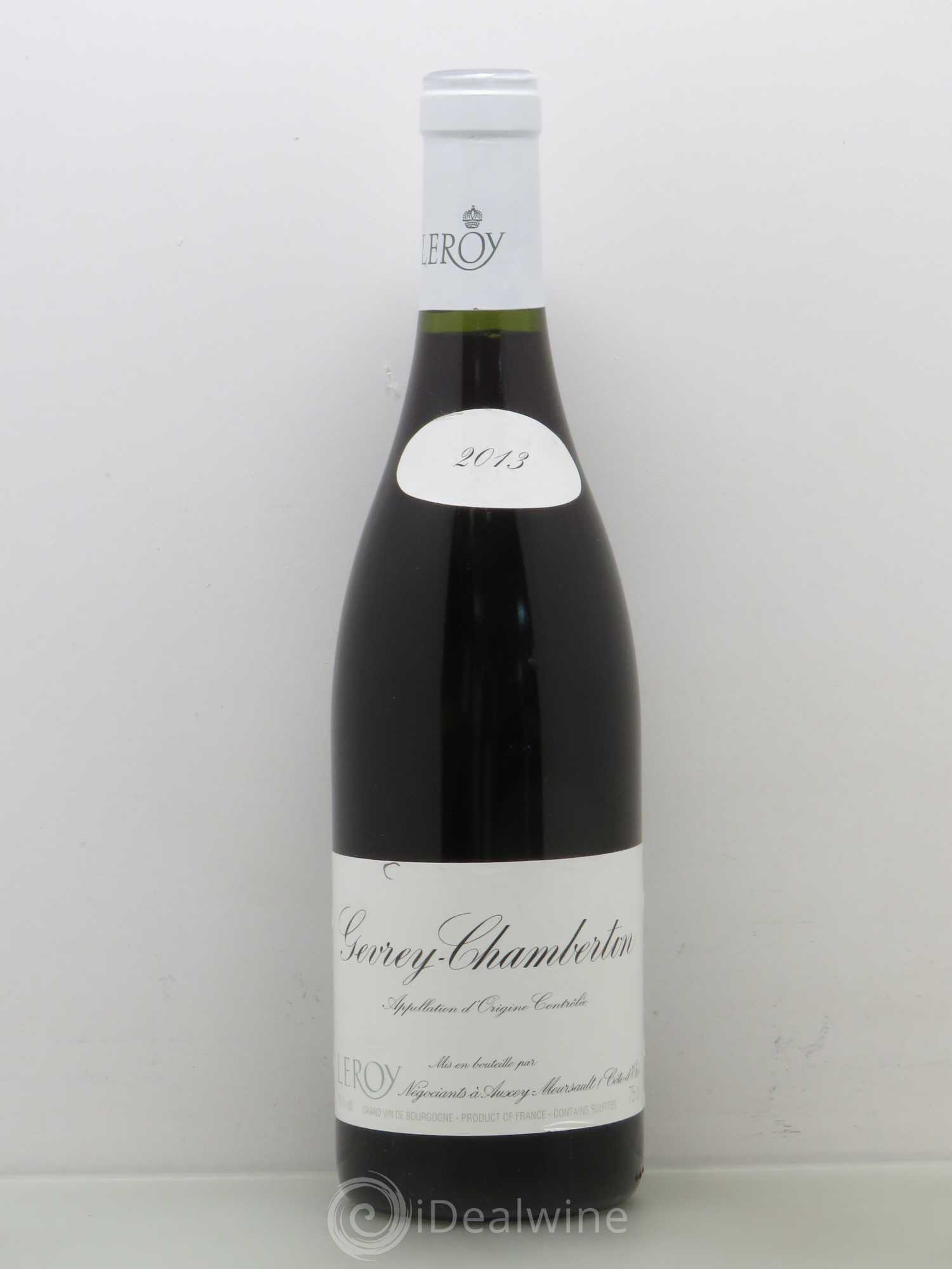 Gevrey-Chambertin Leroy SA (sans prix de réserve) 2013 - Lot de 1 bouteille - 0