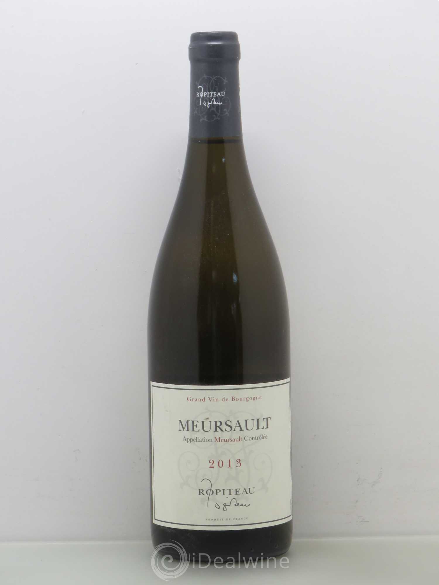 Meursault Ropiteau (sans prix de réserve) 2013 - Posten von 1 Flasche - 0